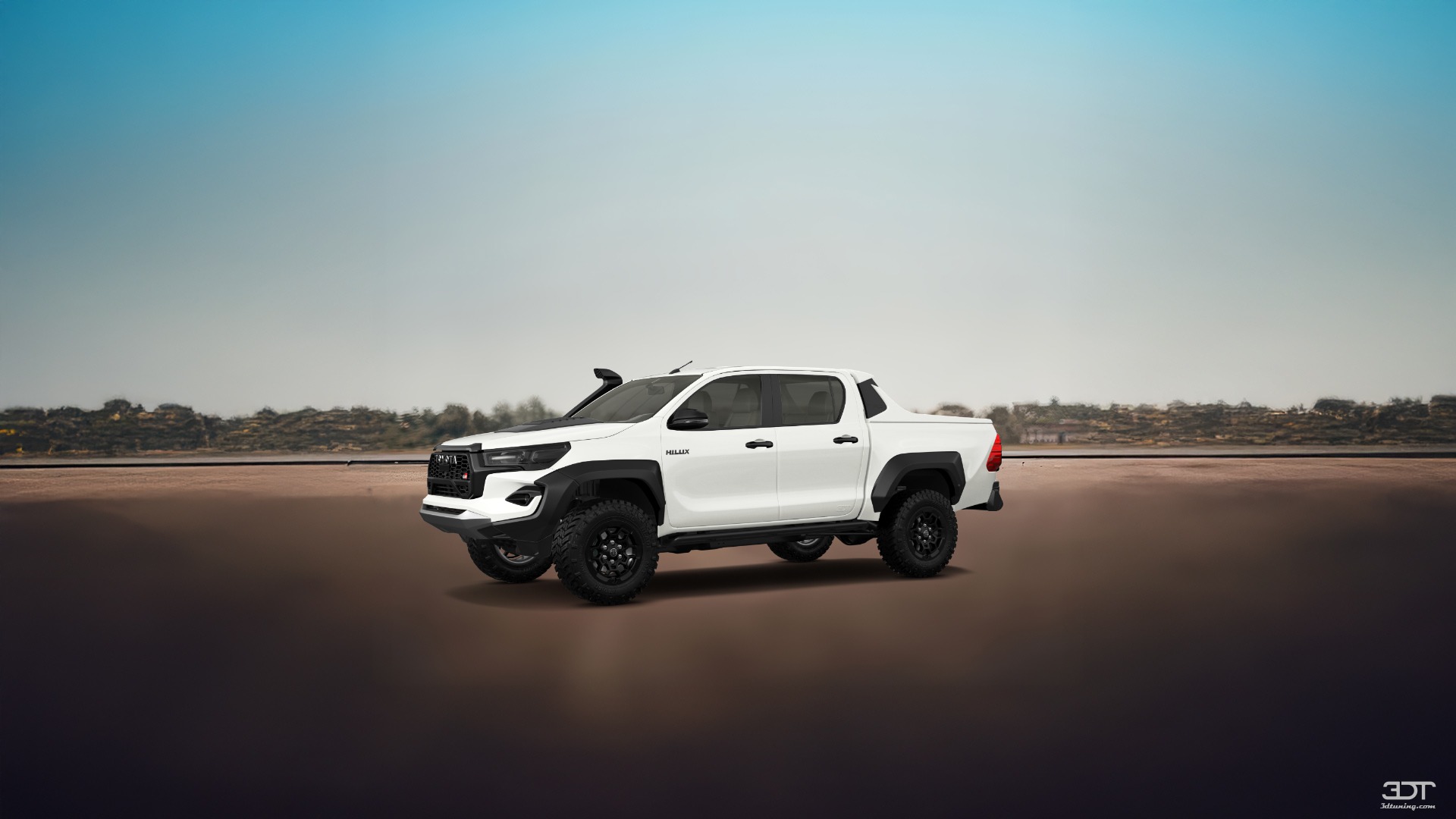 Toyota Hilux Double Cab 4 Door pickup truck 2015 tuning