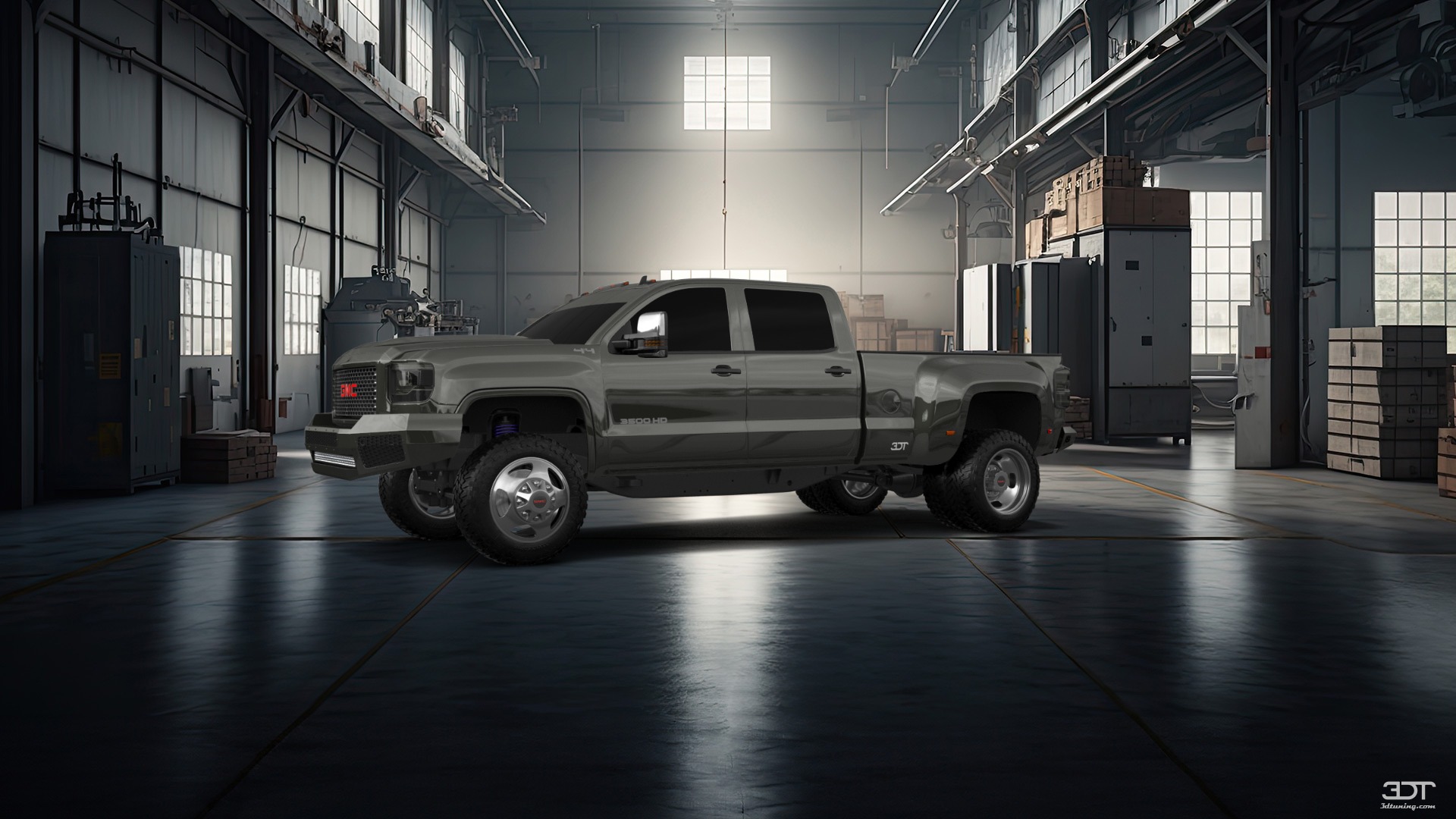 GMC Sierra 3500 HD Crew Cab 4 Door pickup truck 2015 tuning