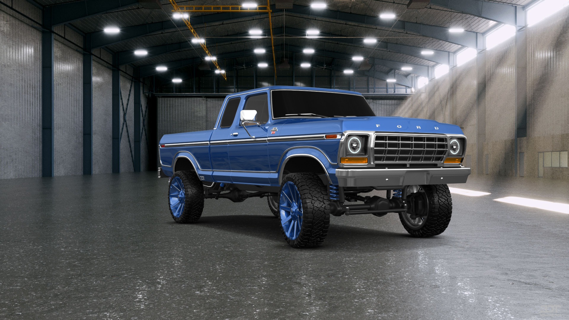 Ford F-150 SuperCab 2 Door pickup truck 1978