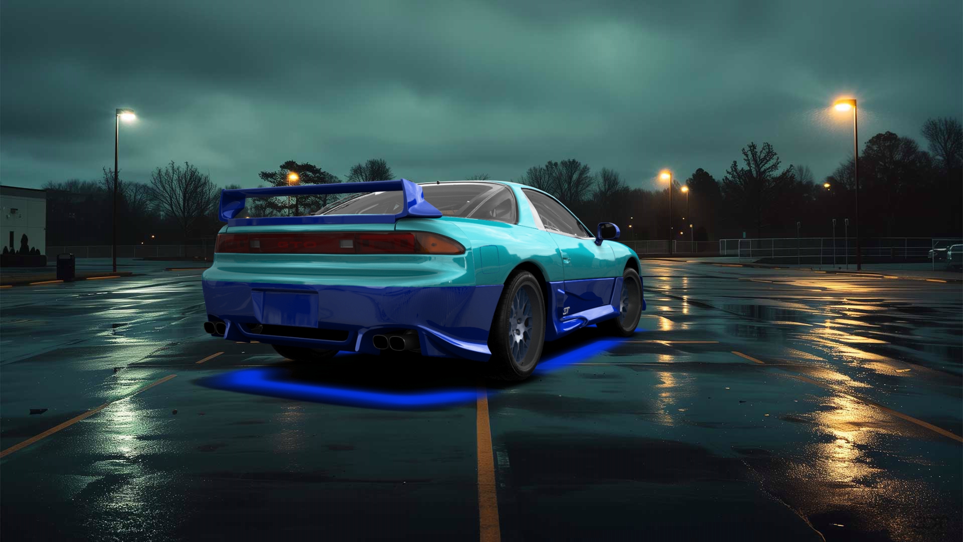 Mitsubishi 3000GT 2 Door Coupe 1991