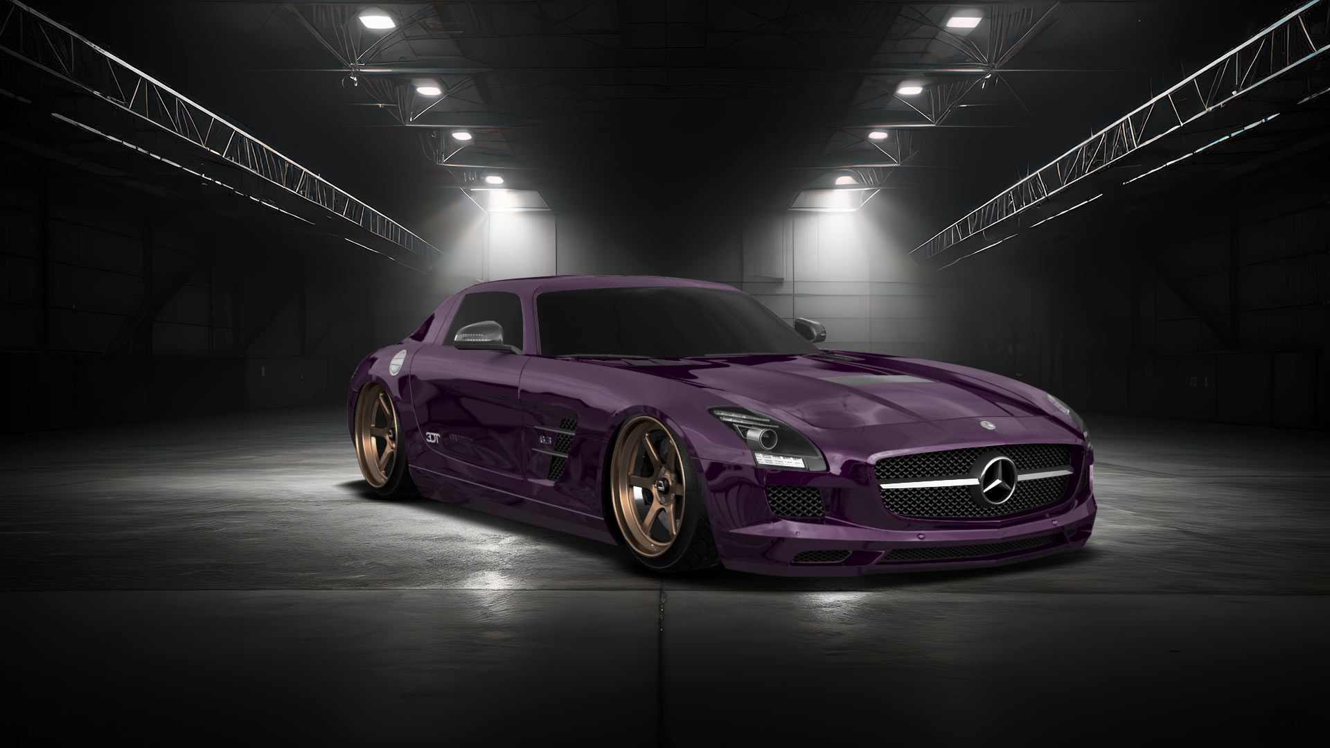 Mercedes SLS 2 Door Coupe 2011 tuning