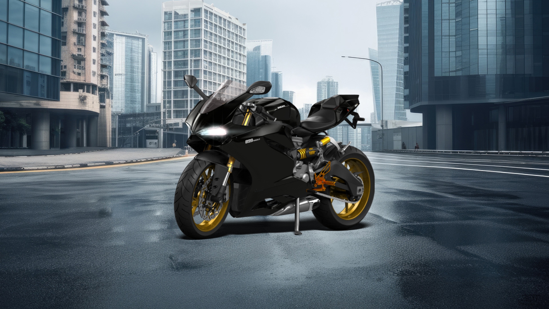 Ducati 899 Panigale Sport Bike 2015 tuning