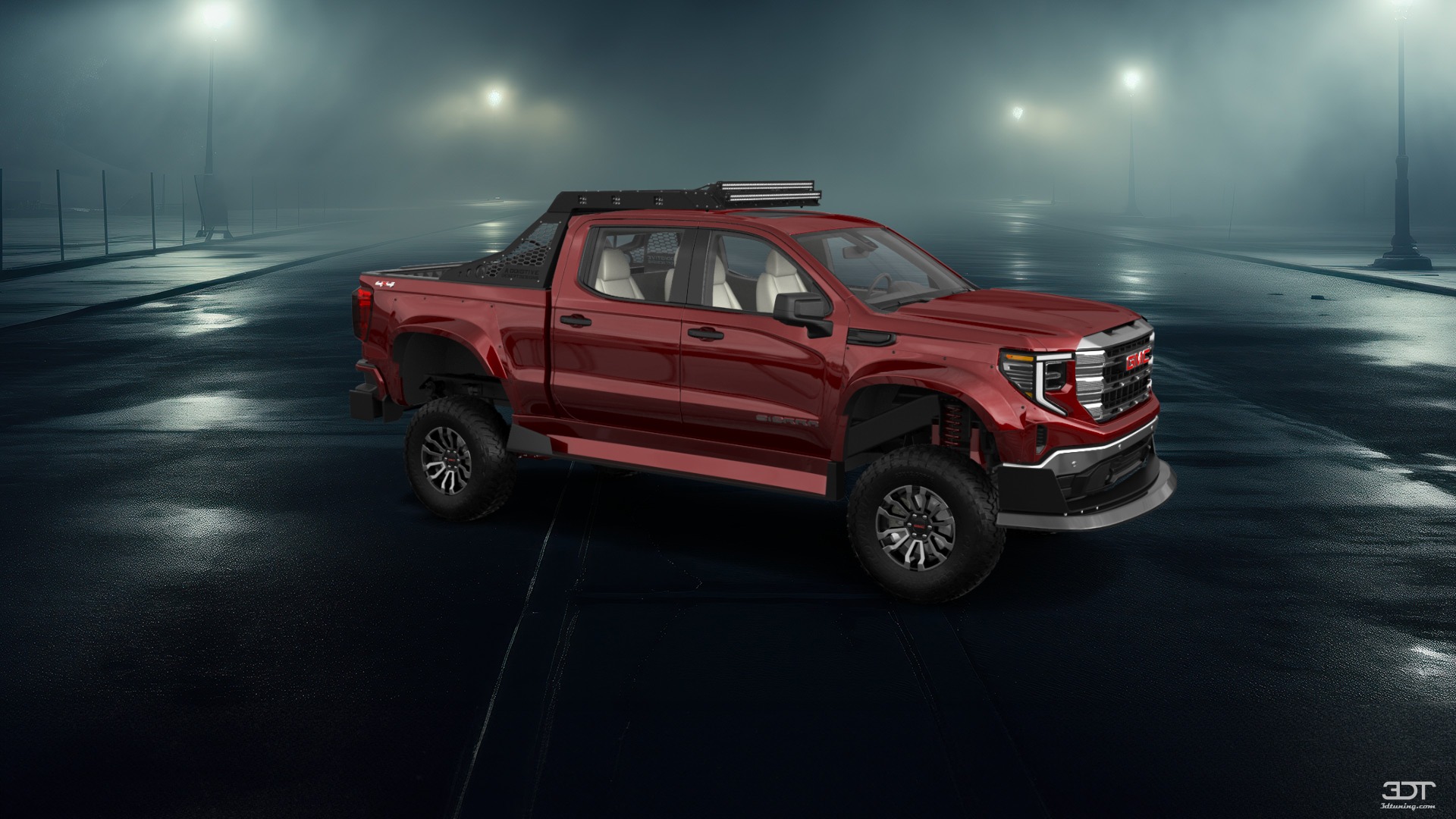 GMC Sierra 1500 Crew Cab 5.8 ft box 4 Door pickup truck 2023 tuning
