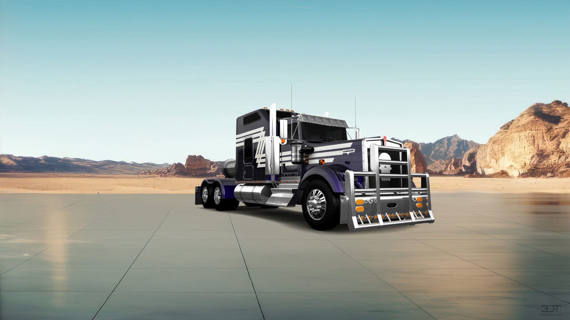 Kenworth W900 Sleeper Cab Truck 2015 tuning