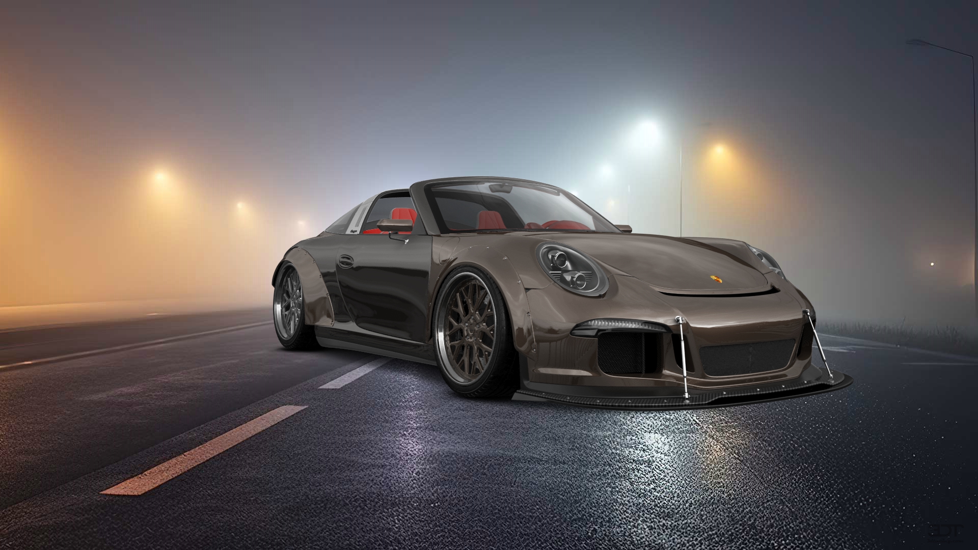 Porsche 911 Carrera Targa top 2014 tuning