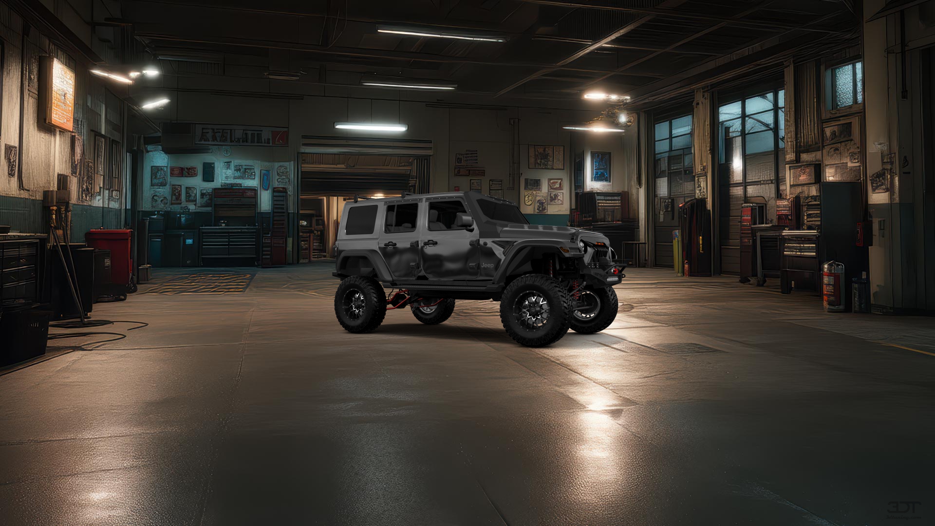 Jeep Wrangler Rubicon JL 4 Door SUV 2017 tuning