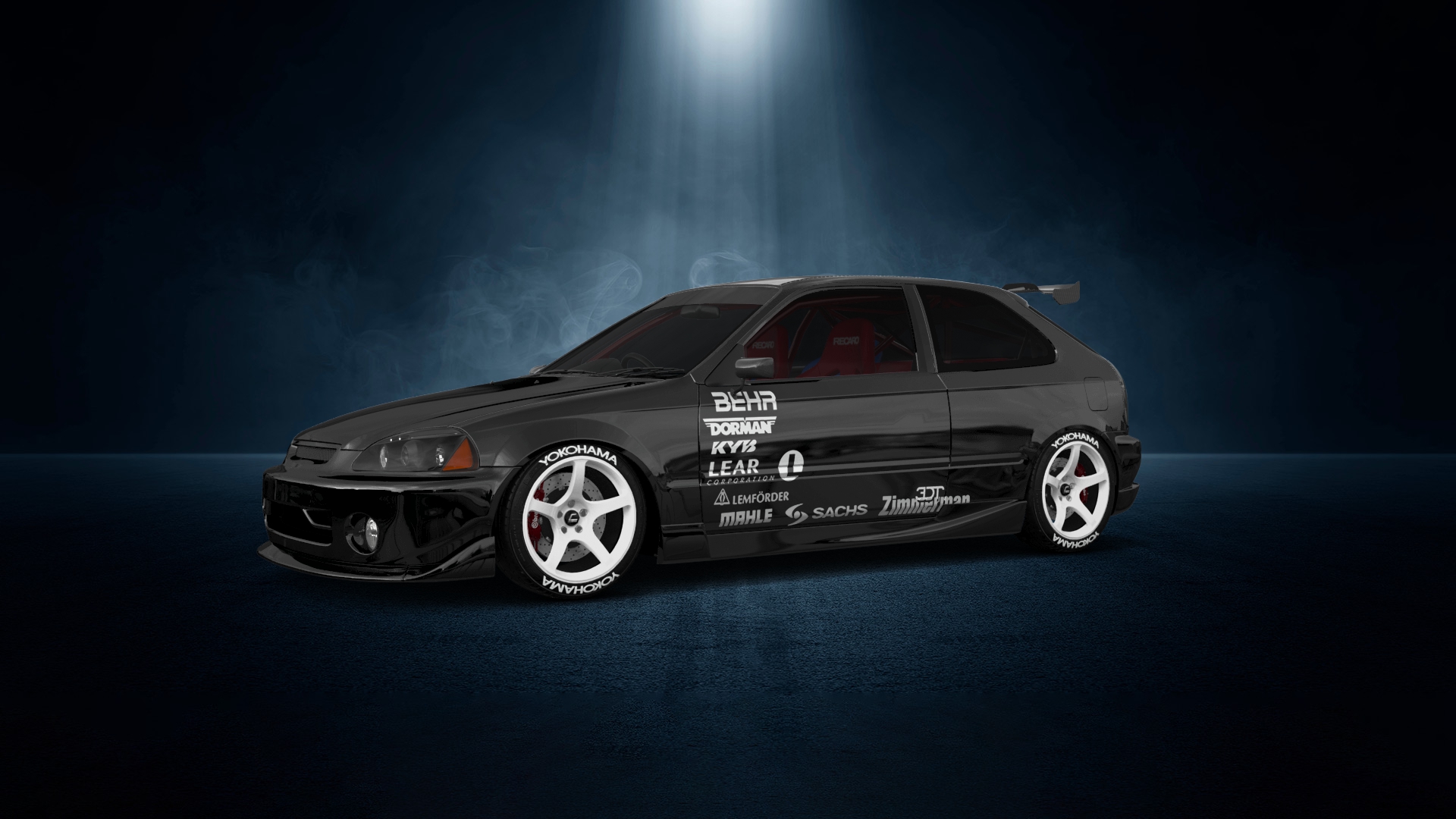 Honda Civic 3 Door Hatchback 1997 tuning