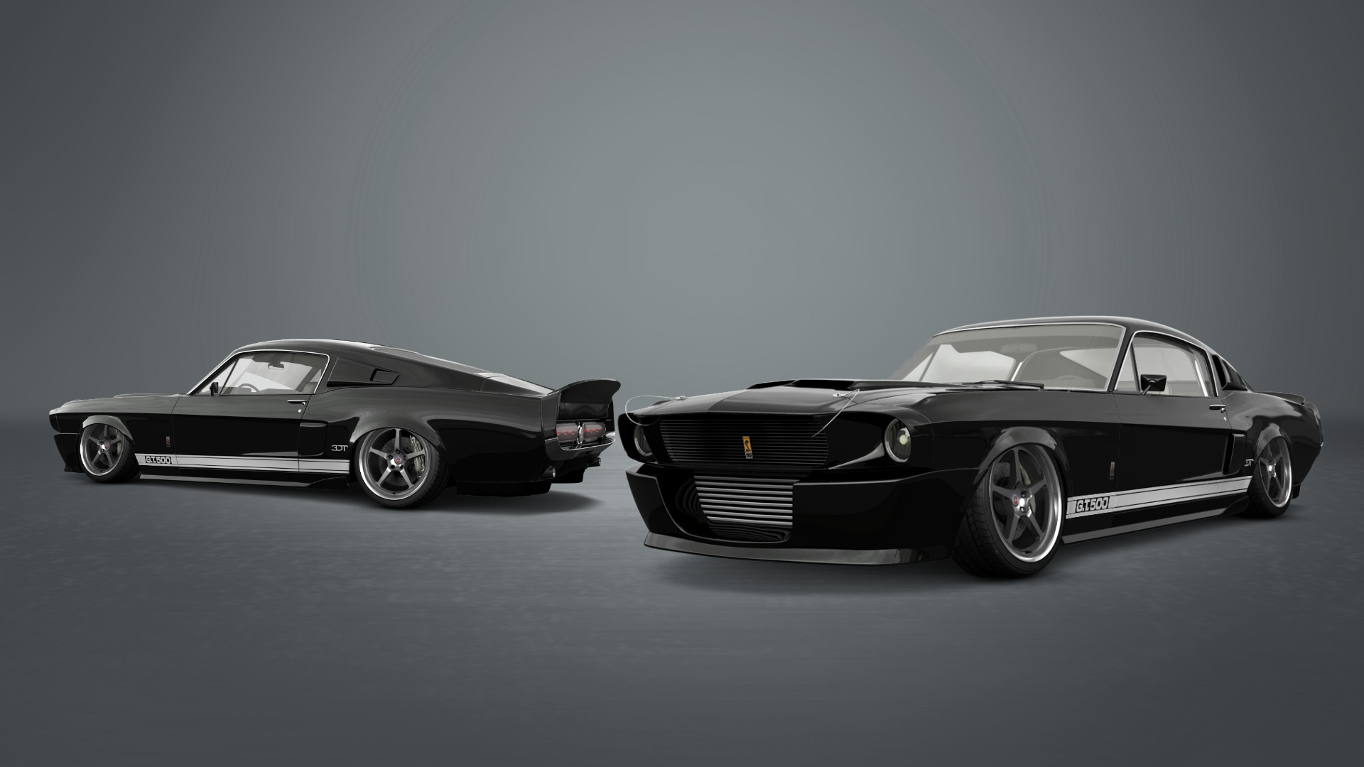 Mustang GT500 2 Door Coupe 1968 tuning