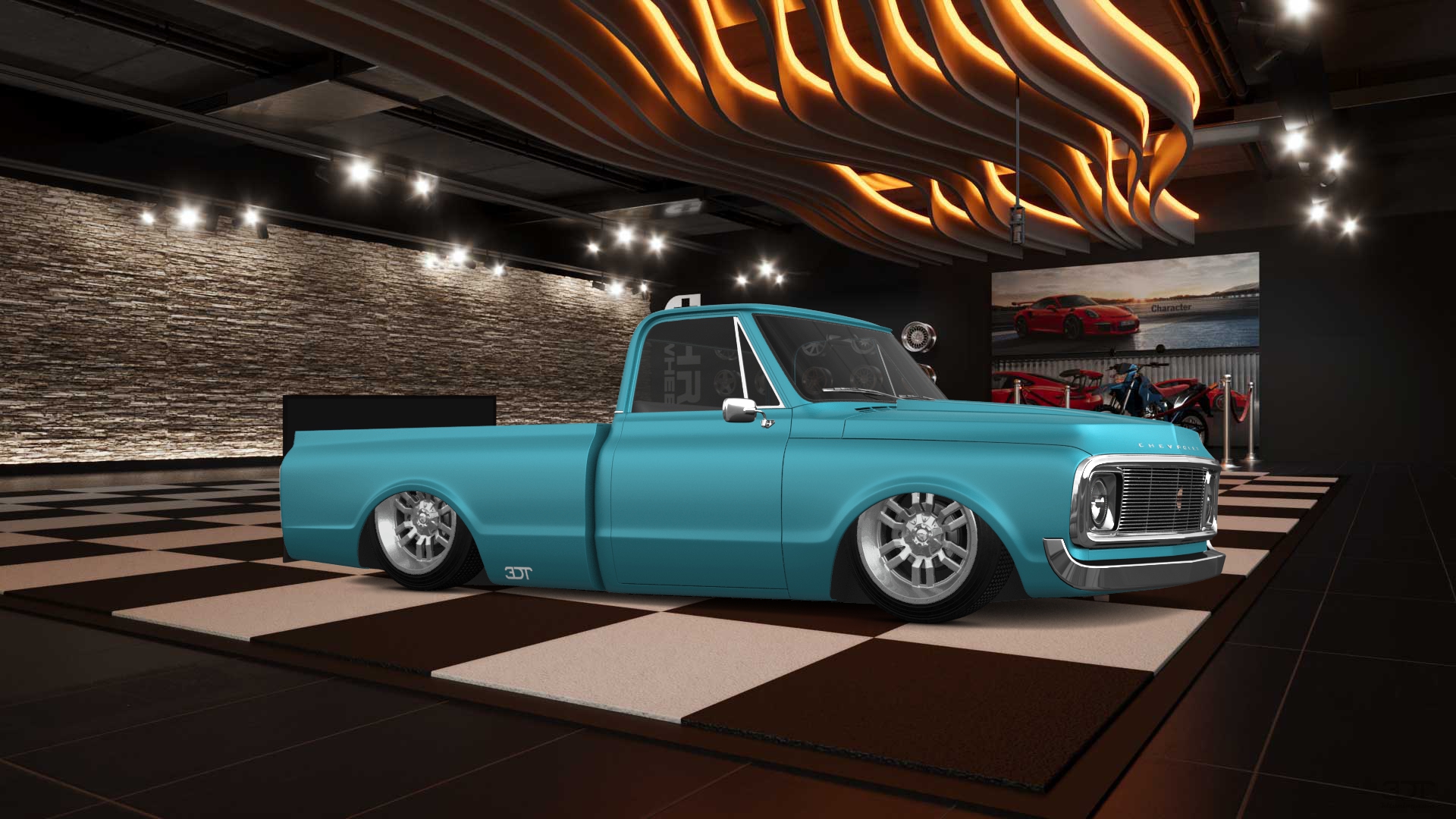 Chevrolet C-10 Cheyenne 2 Door pickup truck 1972