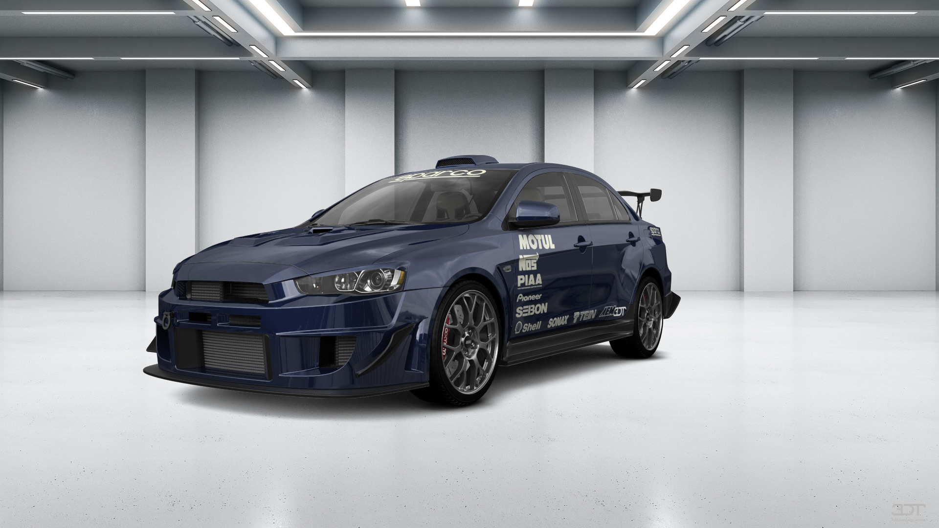 Mitsubishi Lancer Evolution X Sedan 2008