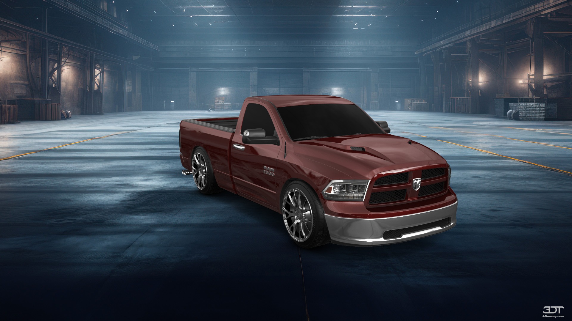 Dodge Ram 1500 6.4' box Regular Cab 2 Door pickup truck 2009 tuning