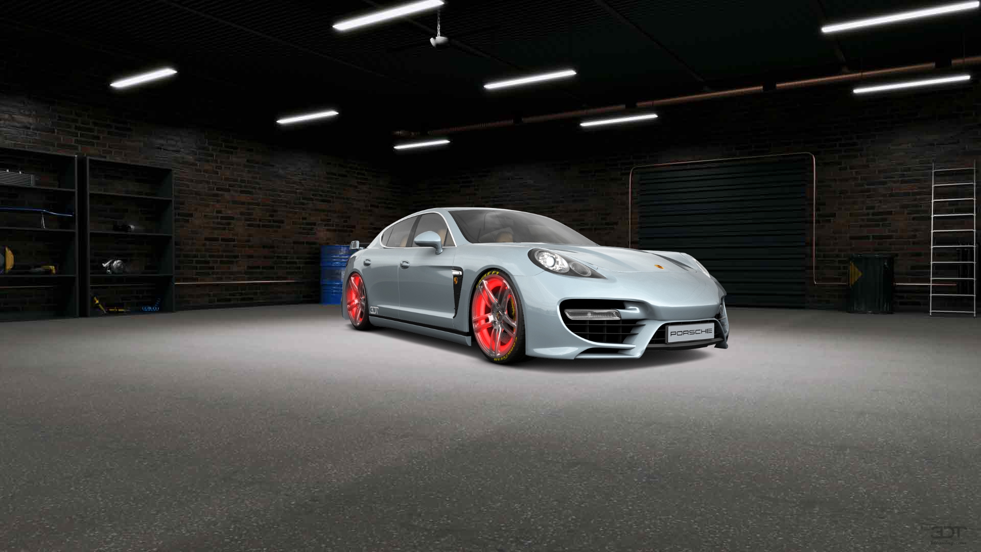 Porsche Panamera 4 door fastback saloon 2011 tuning