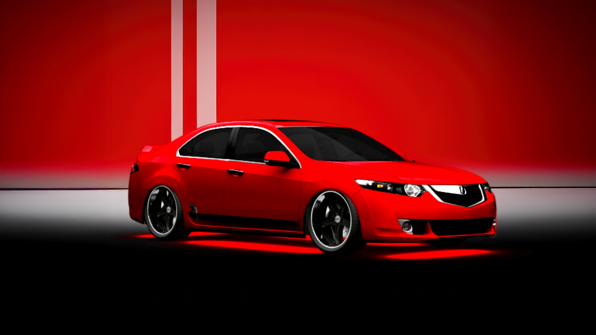Acura TSX sedan 2009 tuning