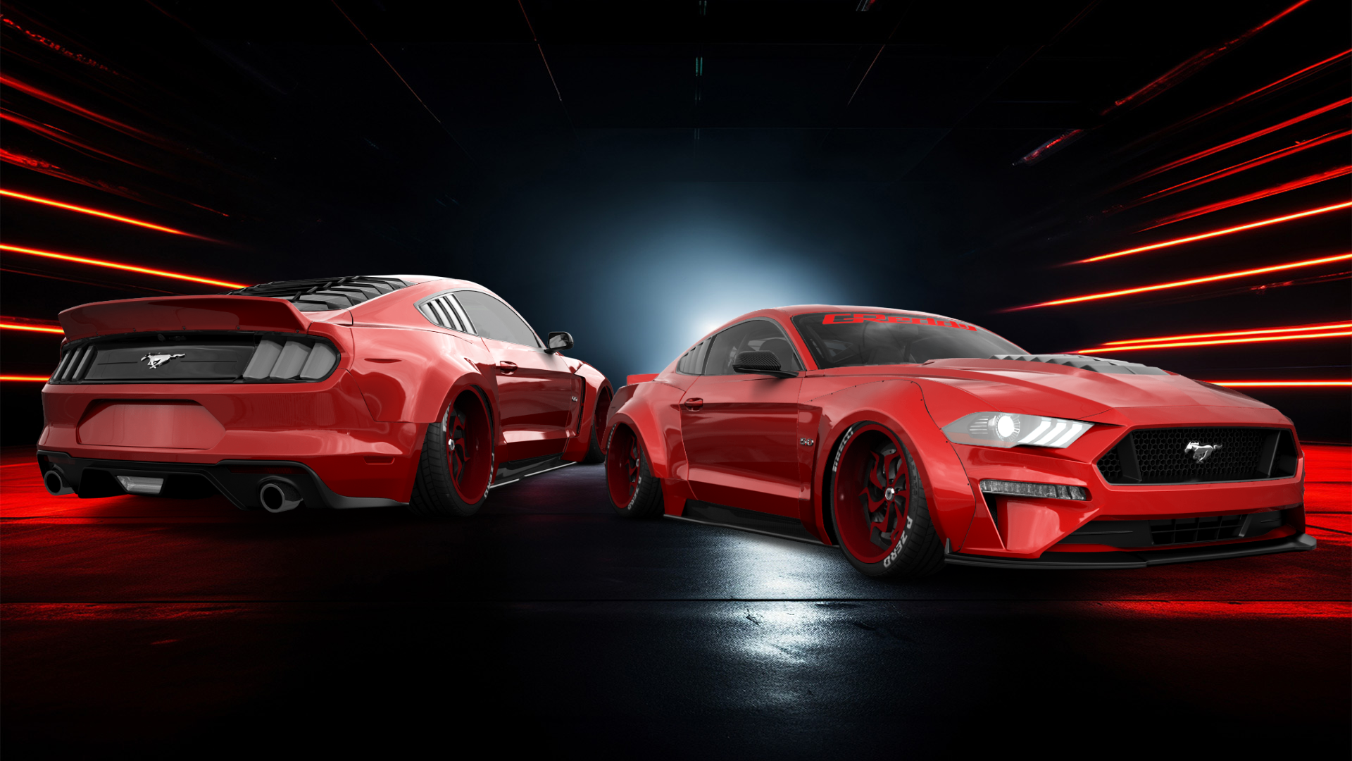 Ford Mustang Ecoboost 2 Door Coupe 2018 tuning