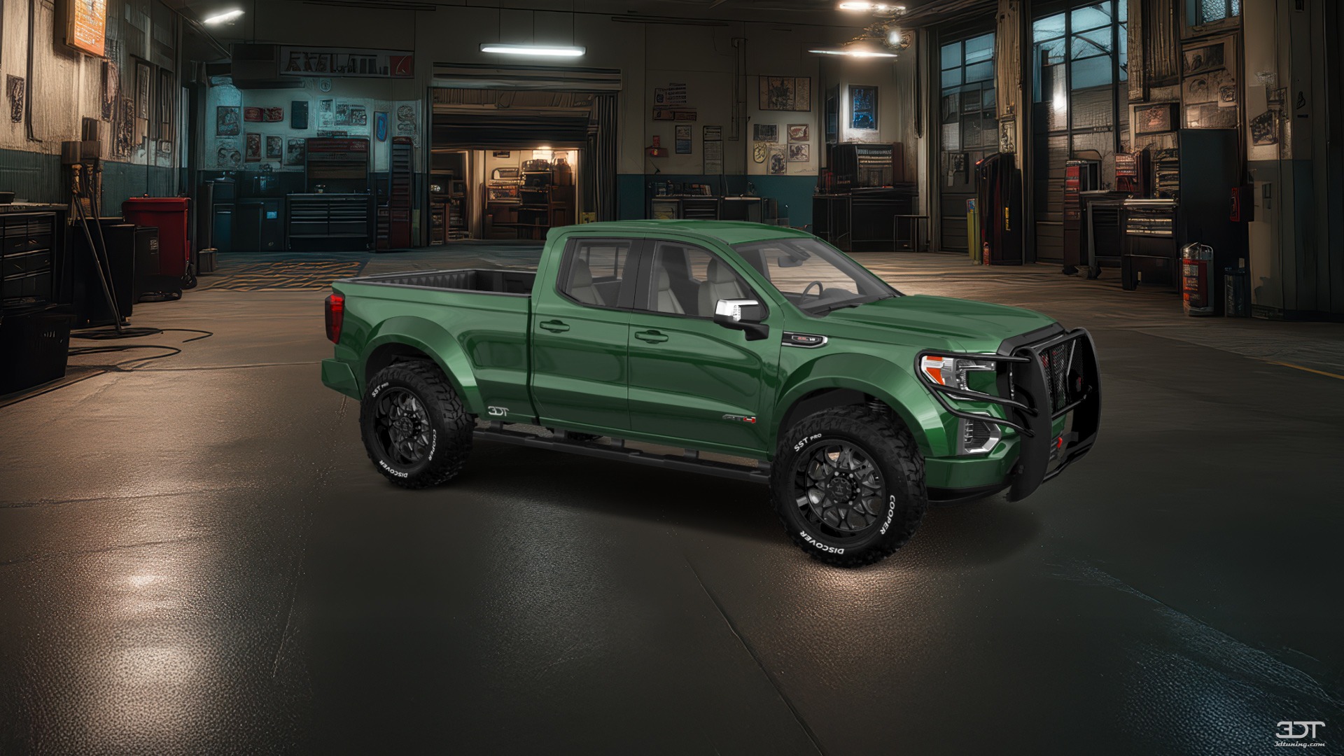 GMC Sierra 1500 4 Door pickup truck 2019 tuning