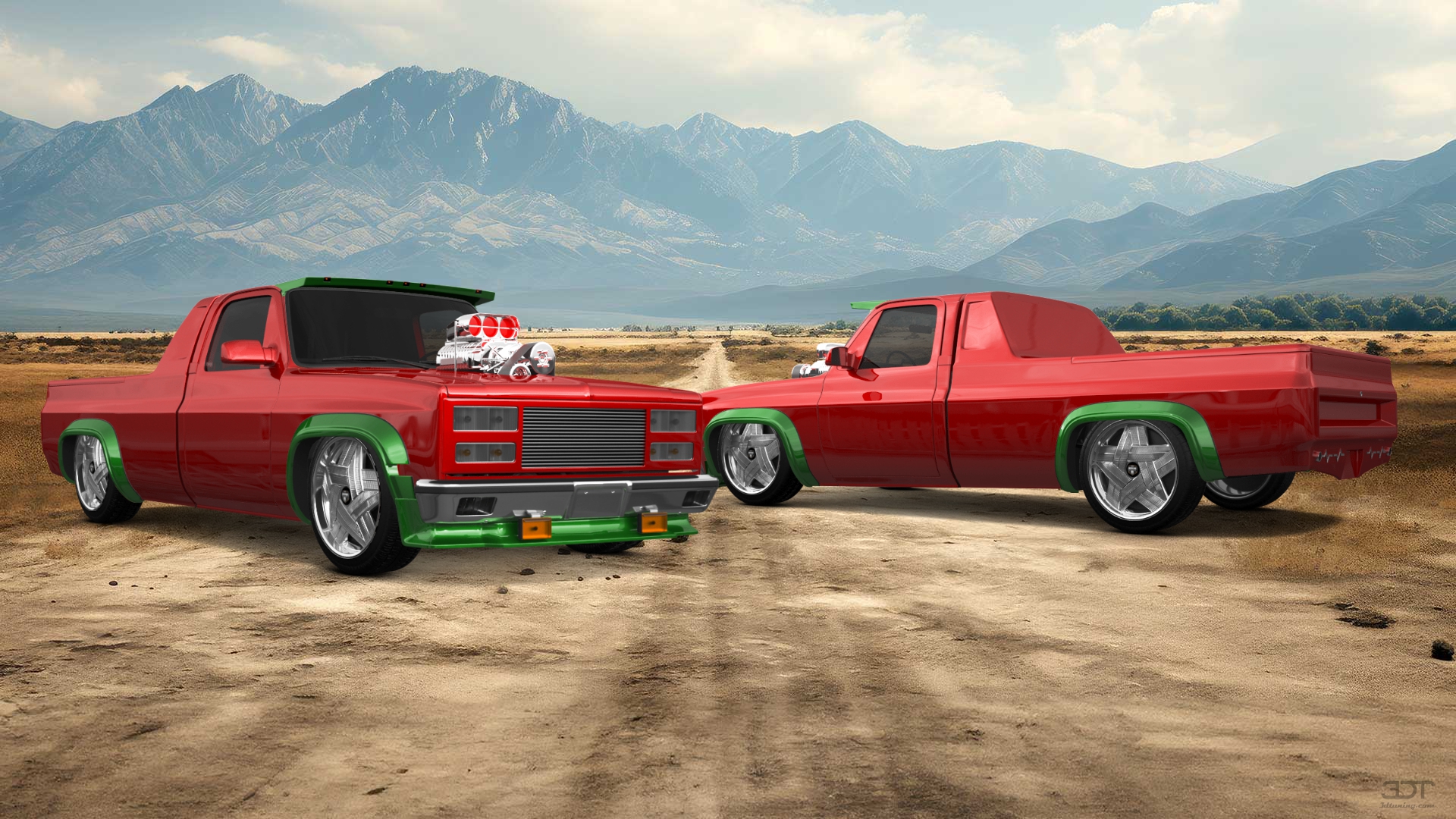 GMC Sierra 1500 2 Door pickup truck 1985 tuning