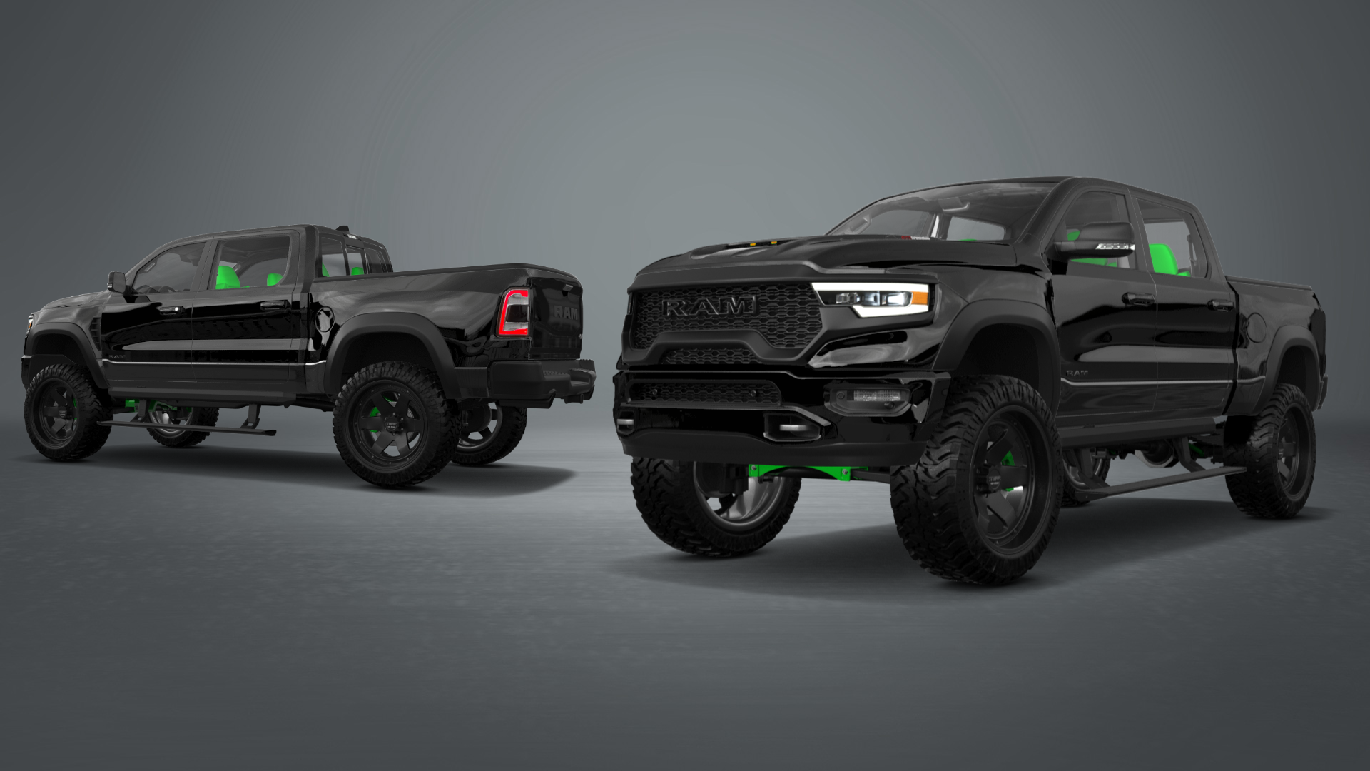 Dodge Ram 1500 TRX 4 Door pickup truck 2021 tuning