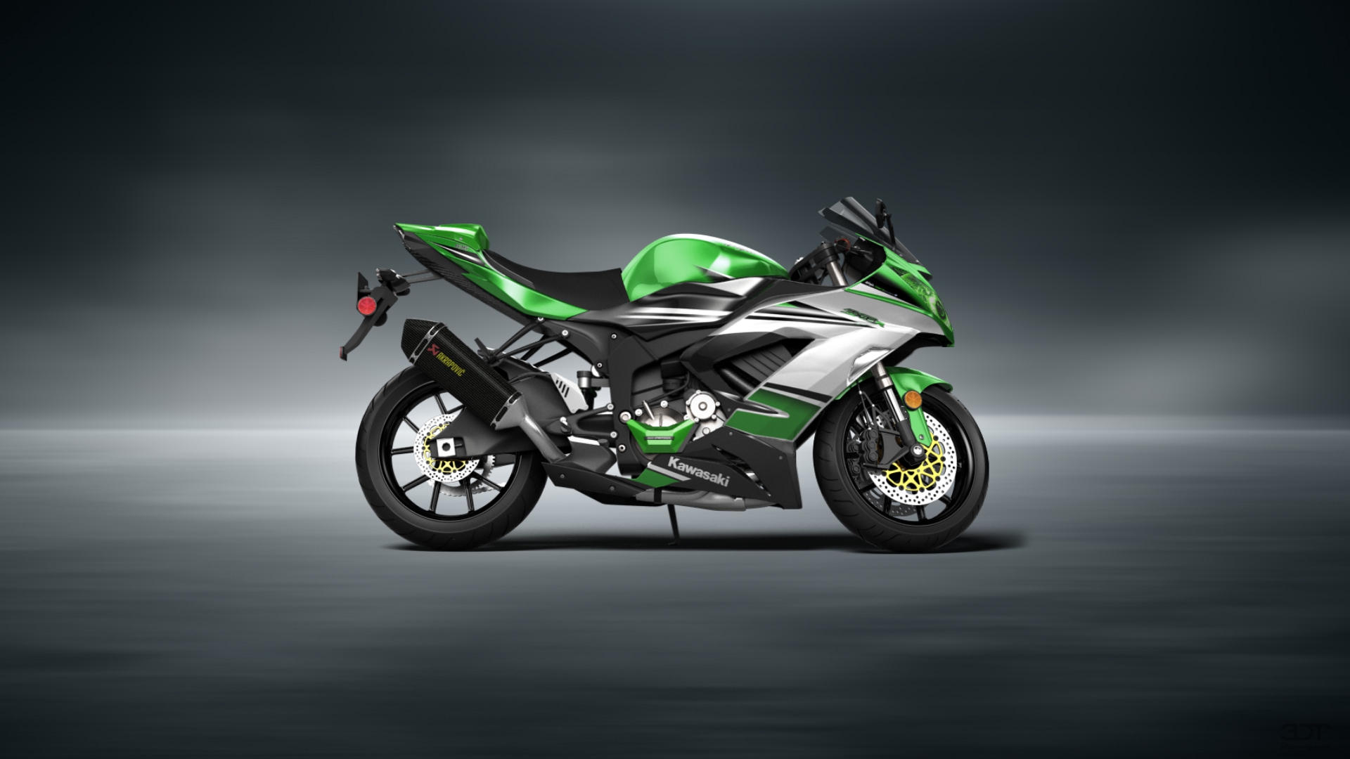 Kawasaki Ninja ZX 6R Sport Bike 2015