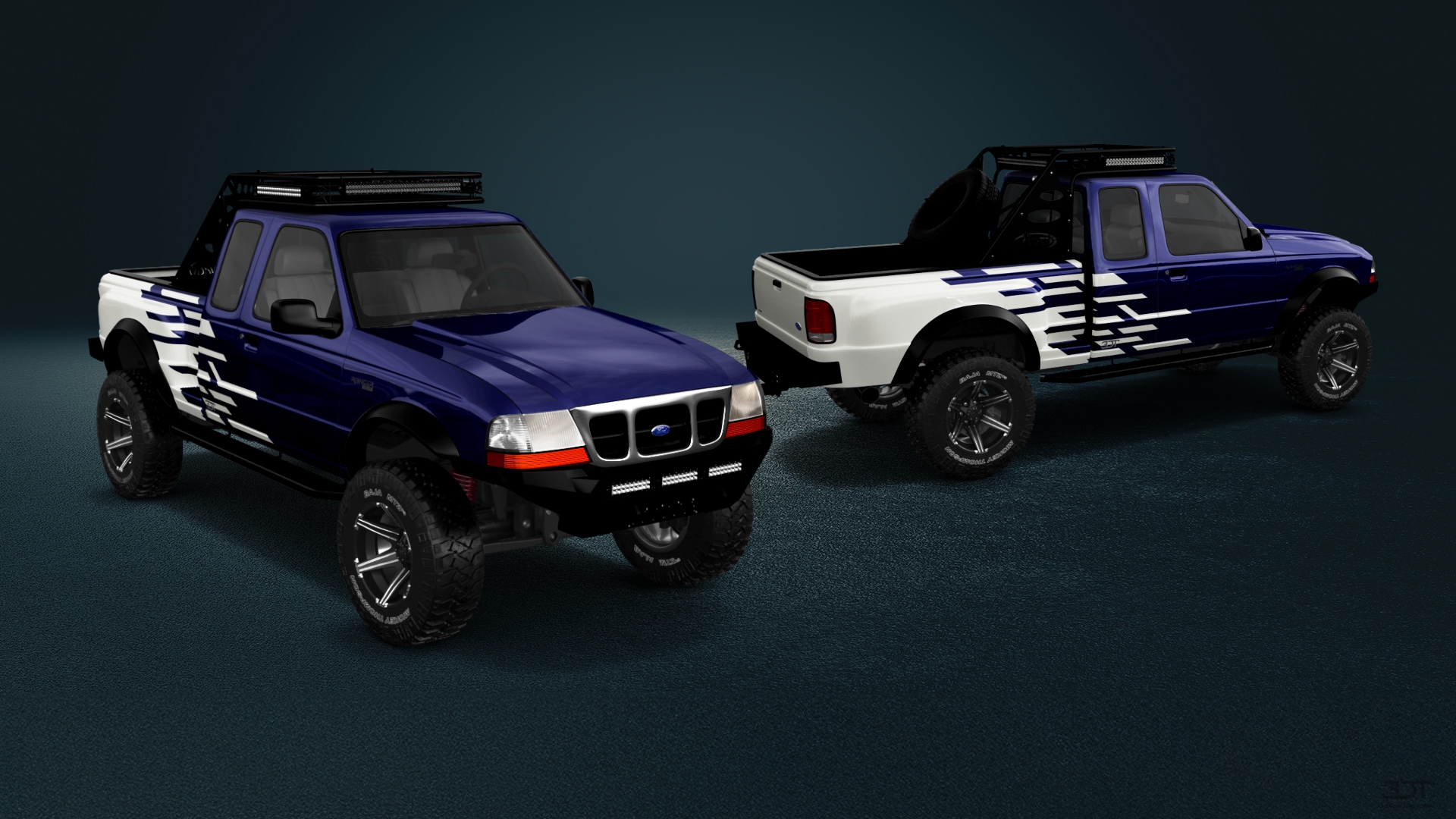 Ford Ranger Flareside 2 Door pickup truck 1998