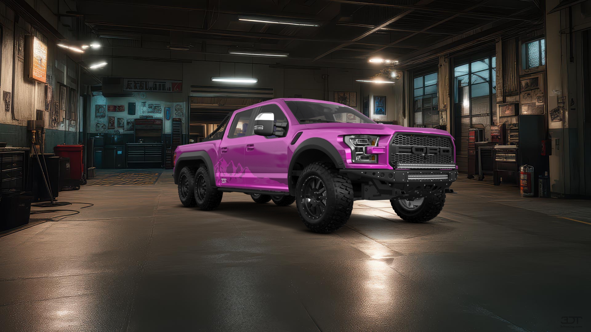 Ford Hennessey VelociRaptor 6x6 Truck 2017 tuning