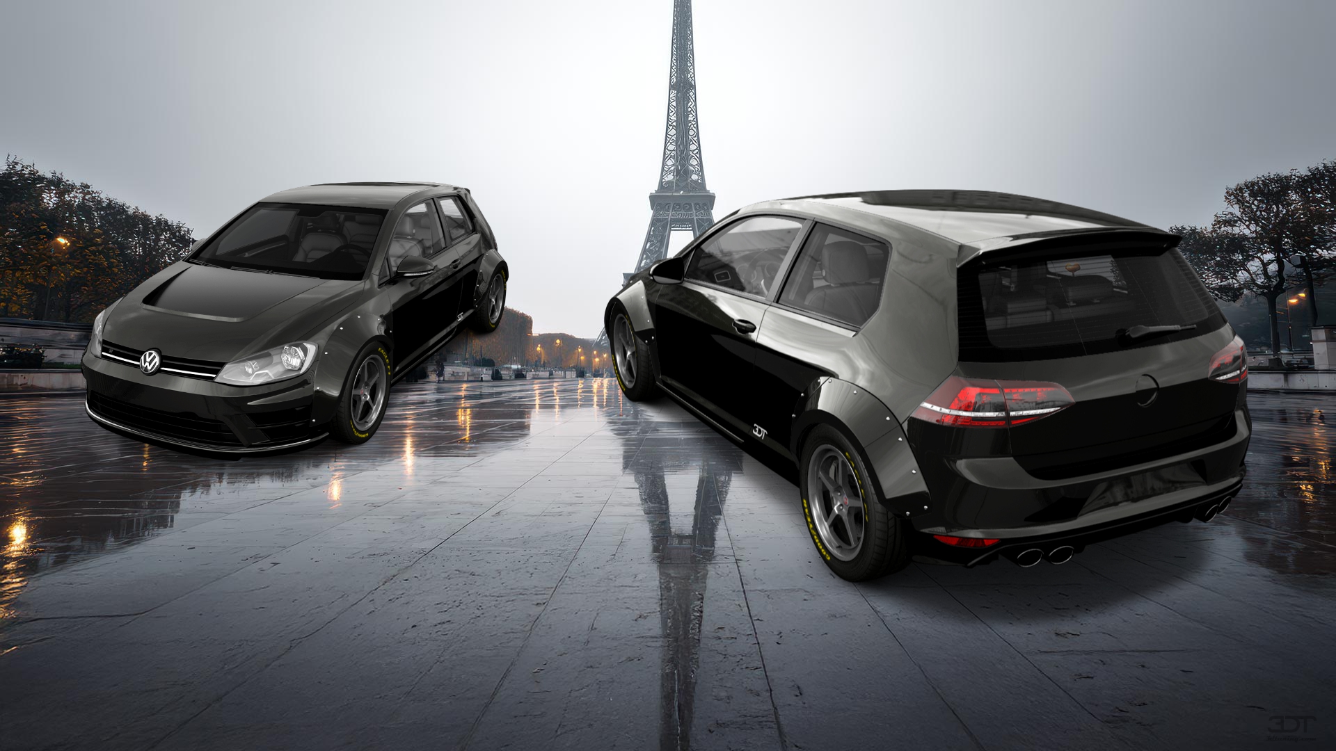 Volkswagen Golf 7 3 Door Hatchback 2013 tuning