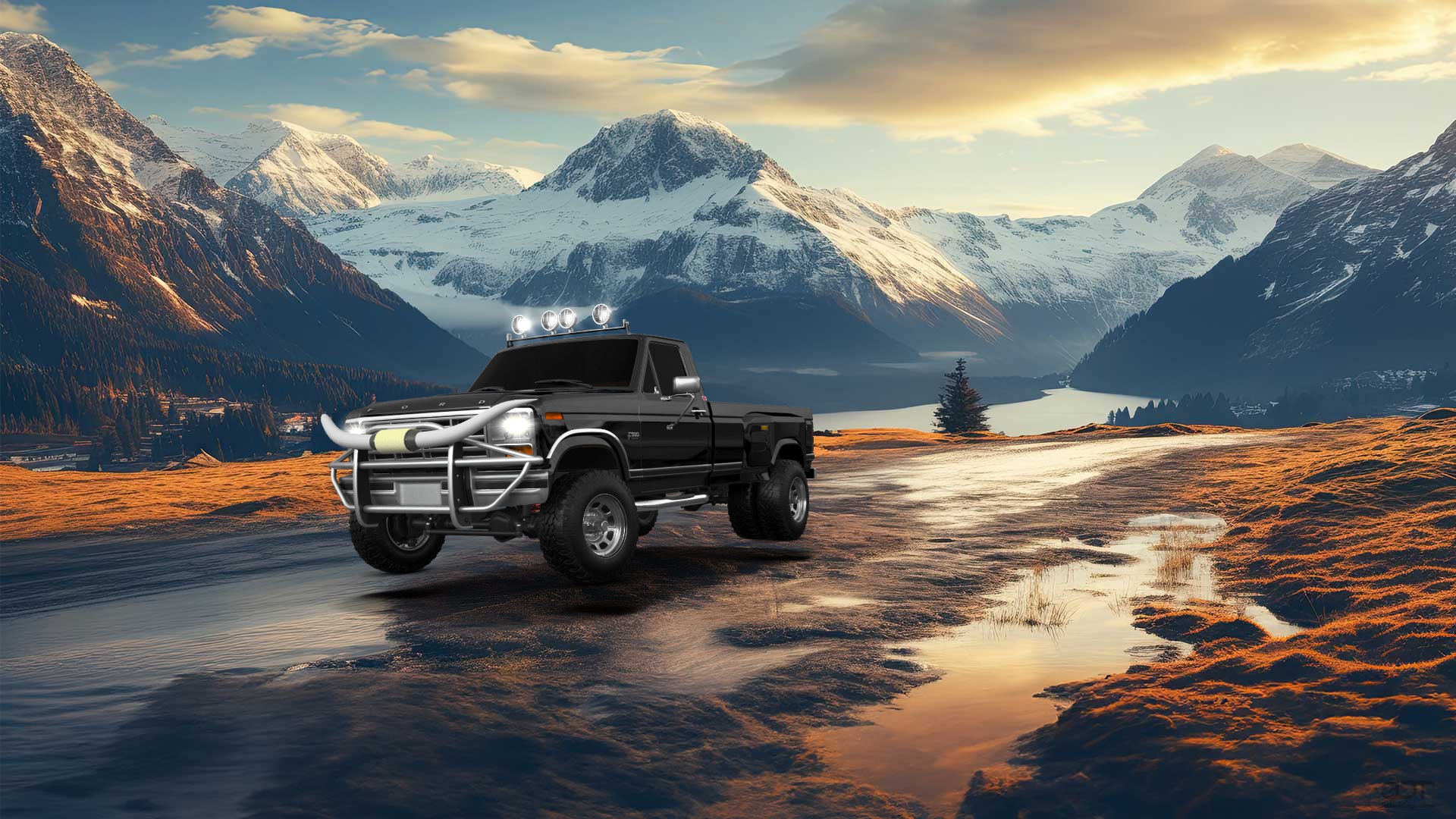 Ford F-350 Dually Regular Cab 2 Door pickup truck 1980 tuning