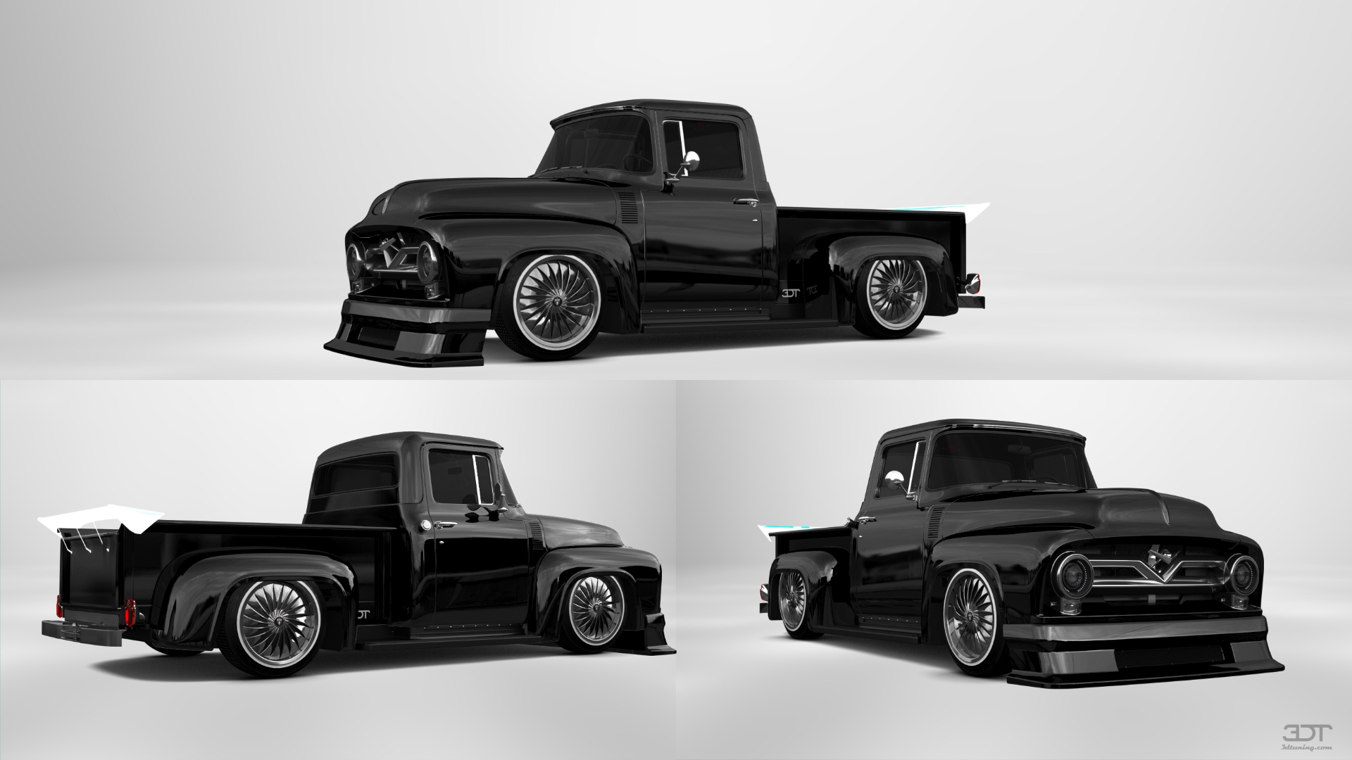 Ford F-100 2 Door truck 1956 tuning