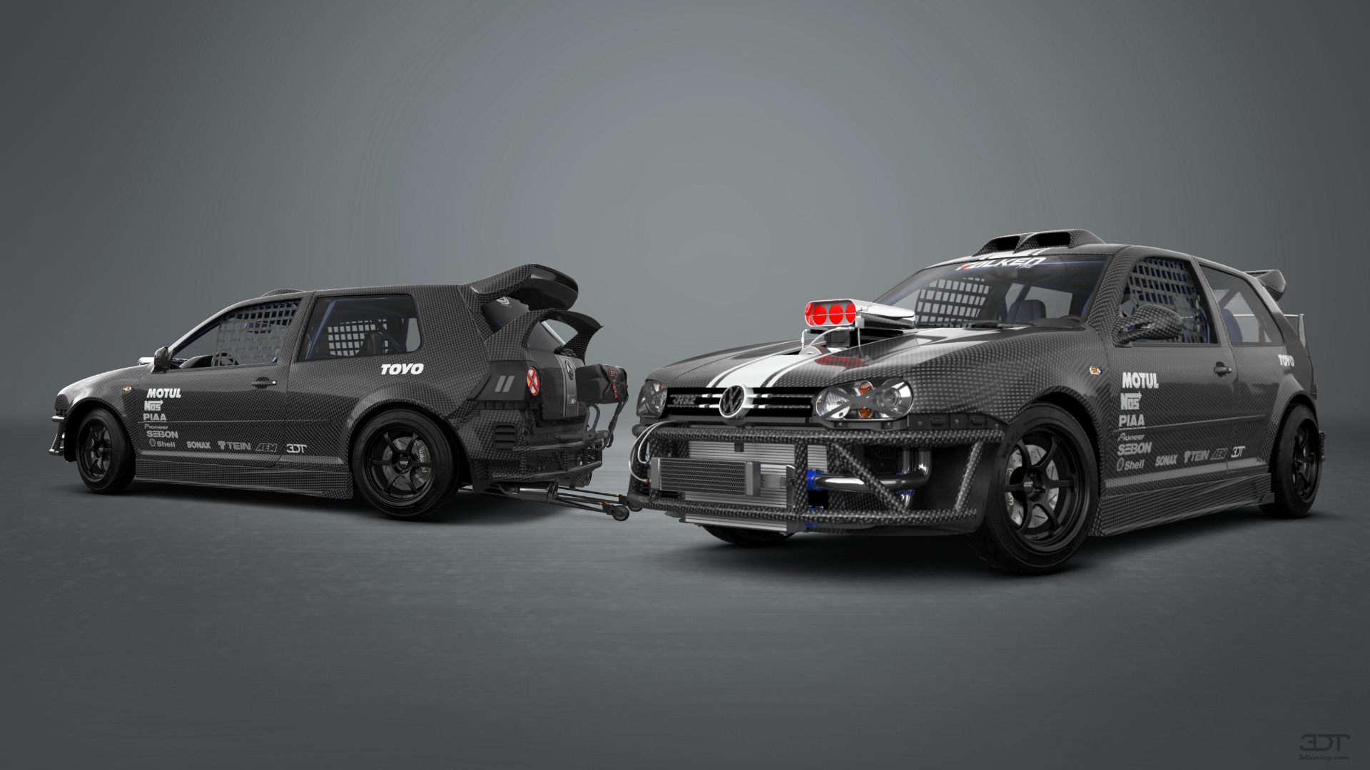 Volkswagen Golf 4 (mk4) 3 Door Hatchback 1997 tuning