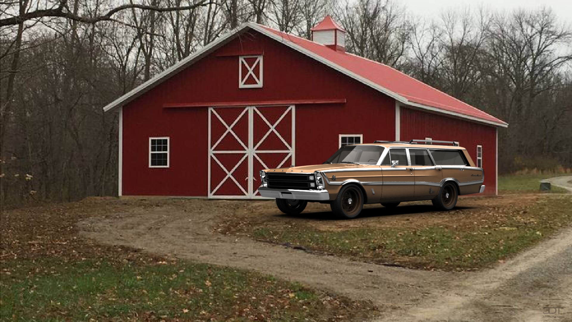 Ford Country Squire Wagon 1966 tuning