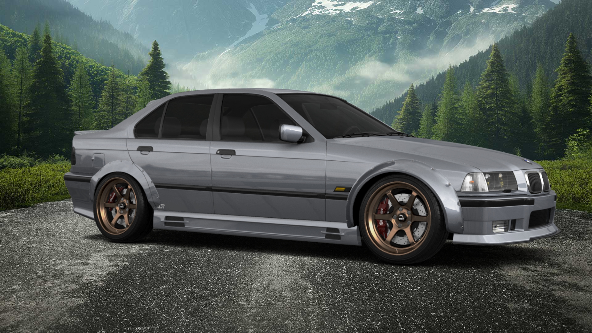 BMW 3 Series 4 Door Saloon 1990 tuning