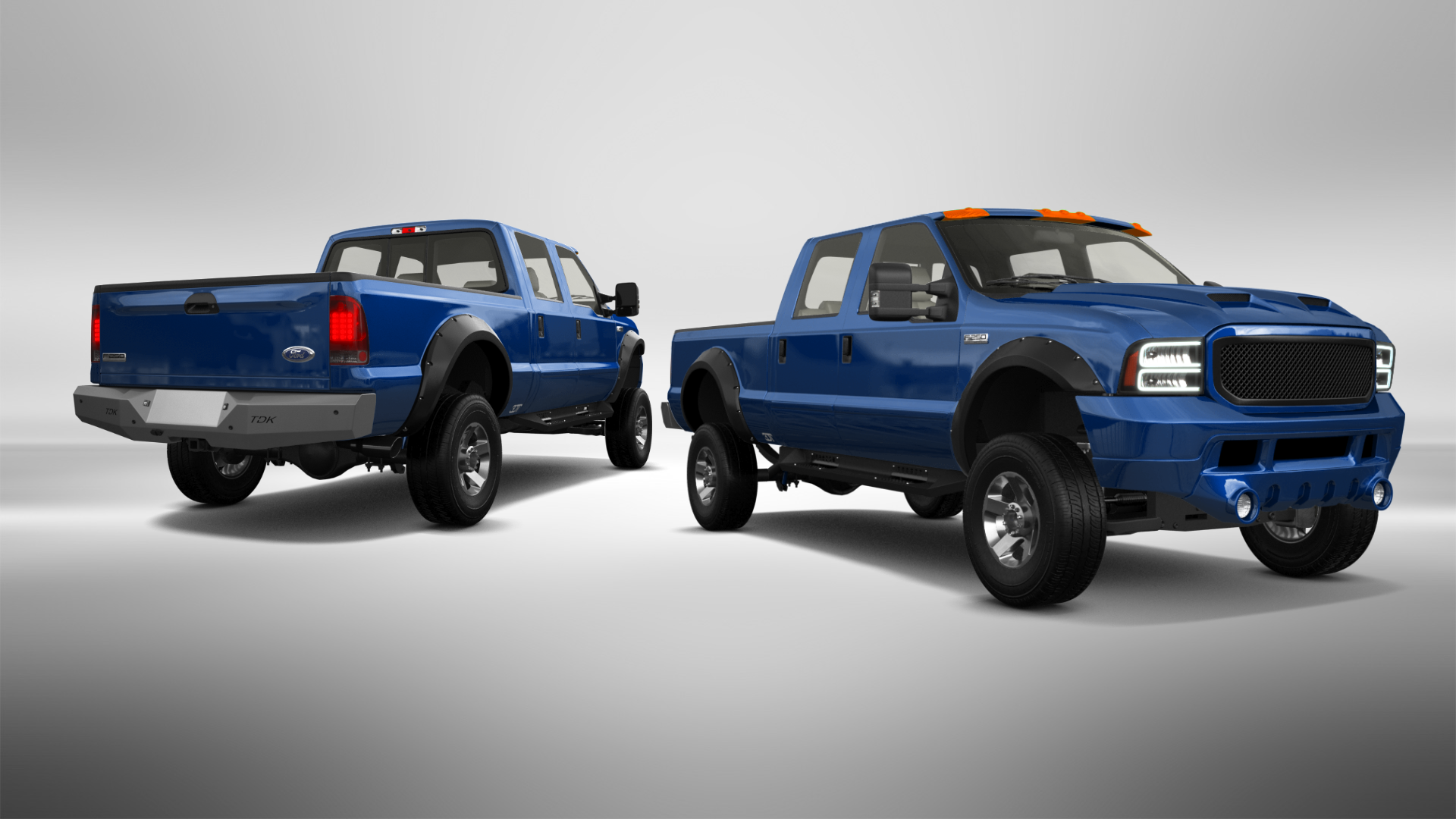 Ford F-250 Crew Cab 4 Door pickup truck 1999