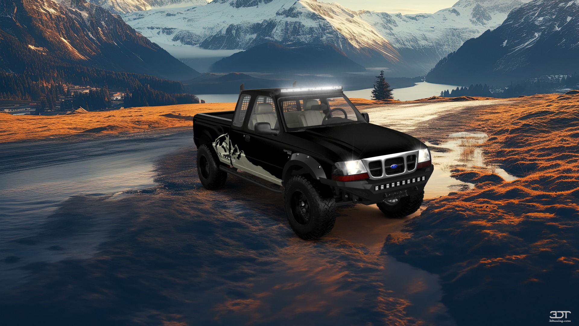 Ford Ranger Flareside 2 Door pickup truck 1998 tuning