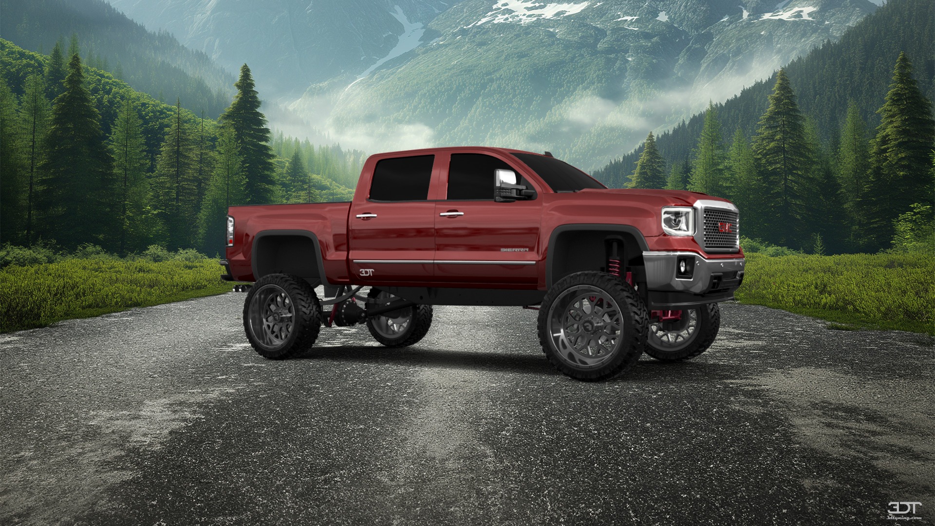 GMC Sierra 4 Door pickup truck 2014