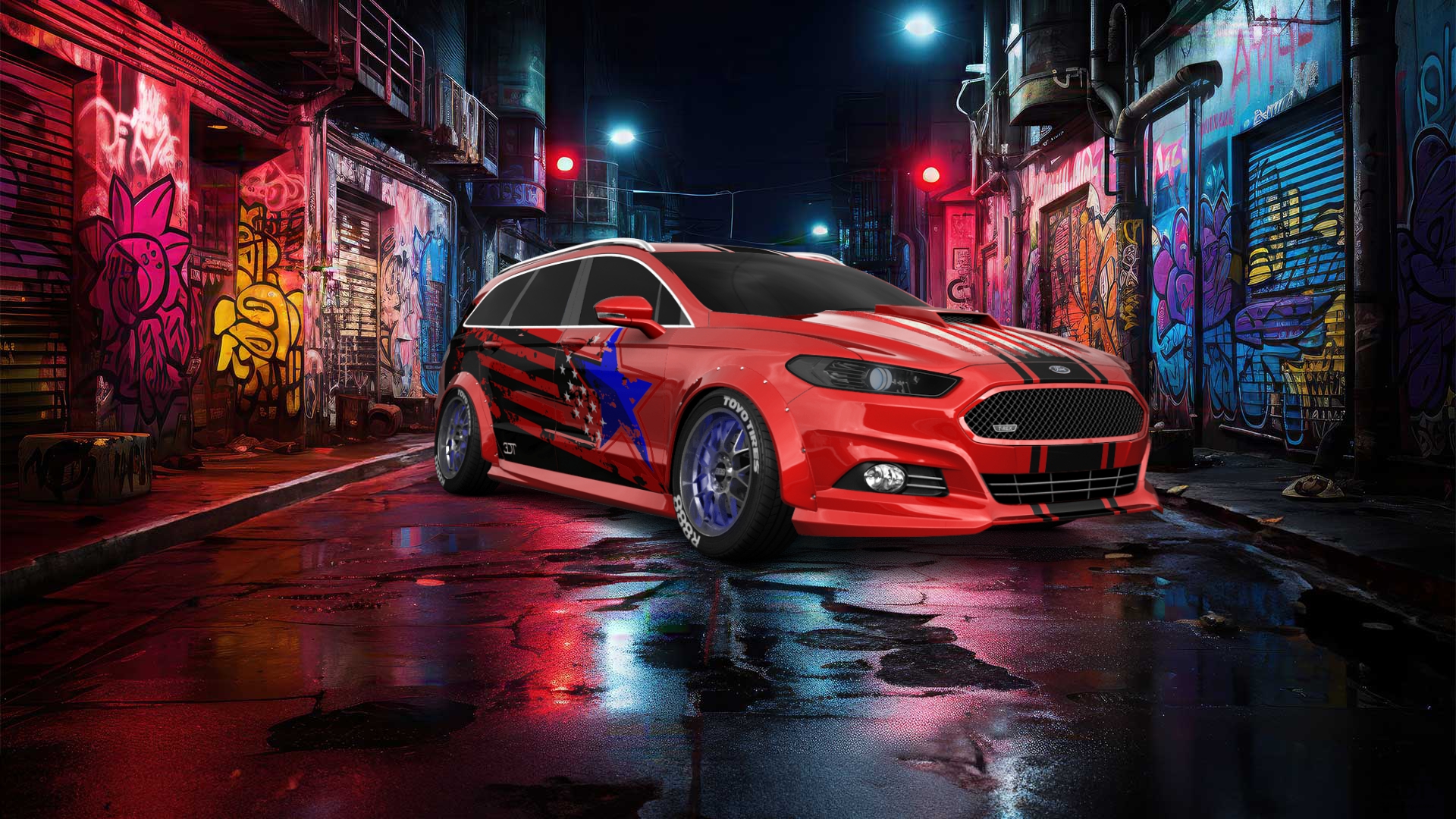 Ford Mondeo 5 Door Estate 2015 tuning