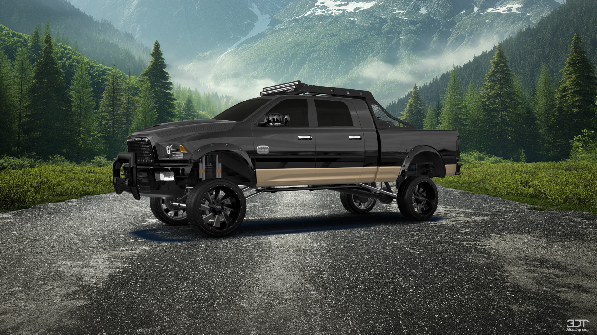 Dodge Ram 2500 Mega Cab 6.4 ft box 4 Door pickup truck 2010