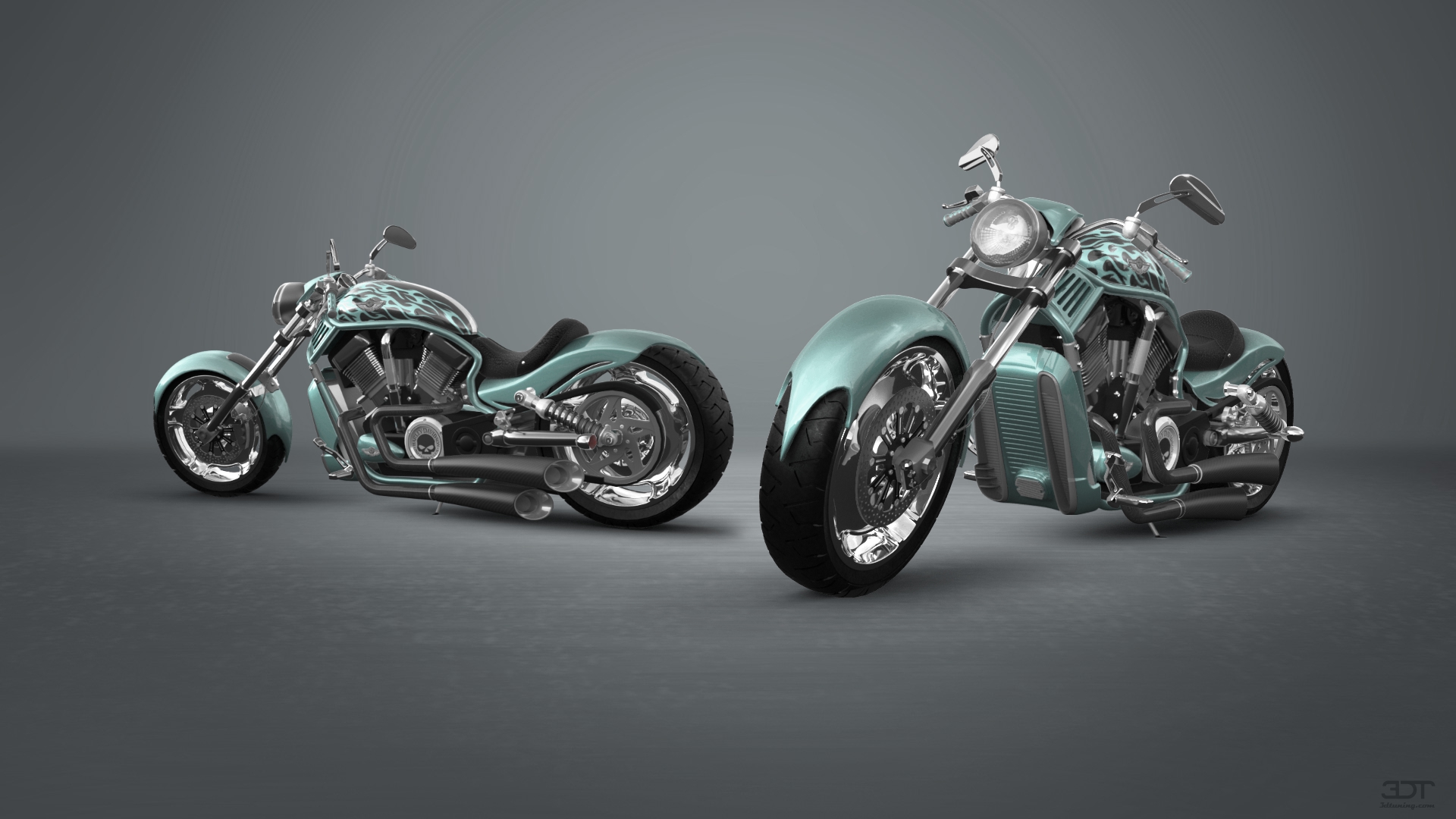 Harley-Davidson Custom Chopper Cruiser 2011 tuning