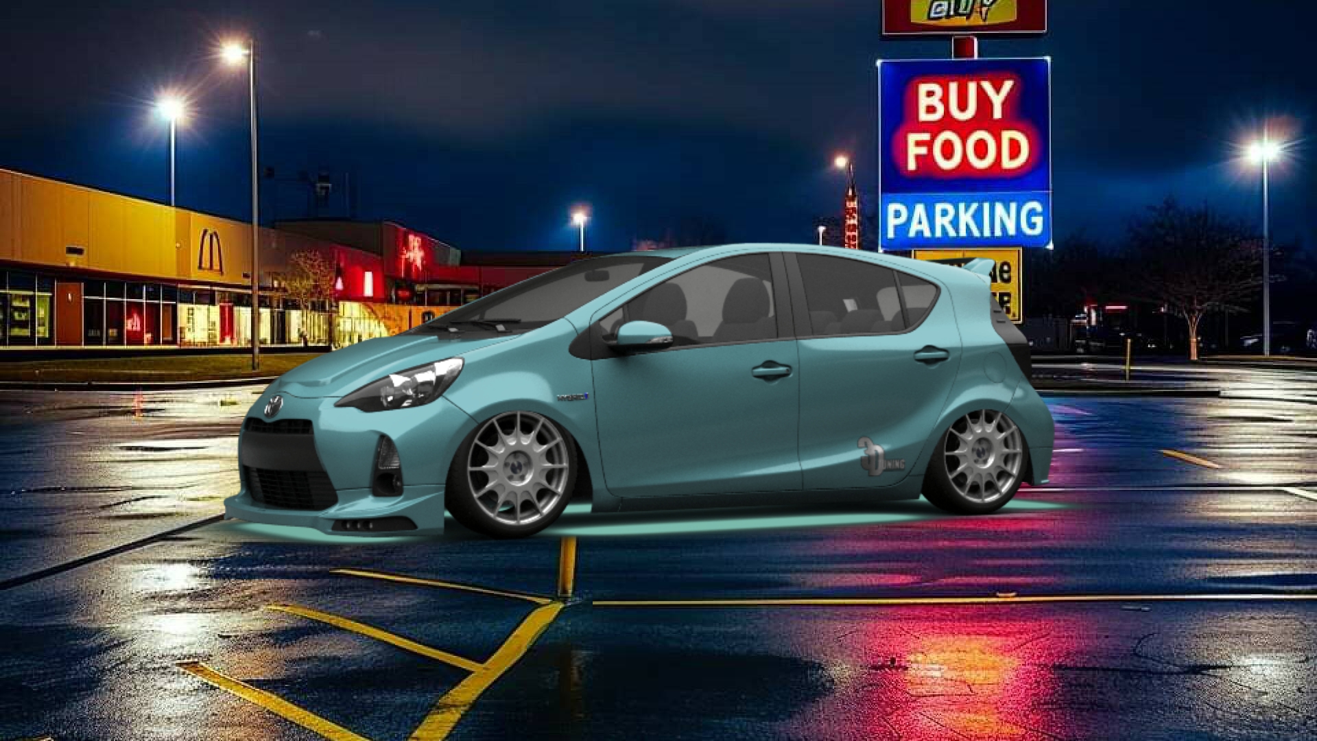 Toyota Prius C 5 Door Hatchback 2012
