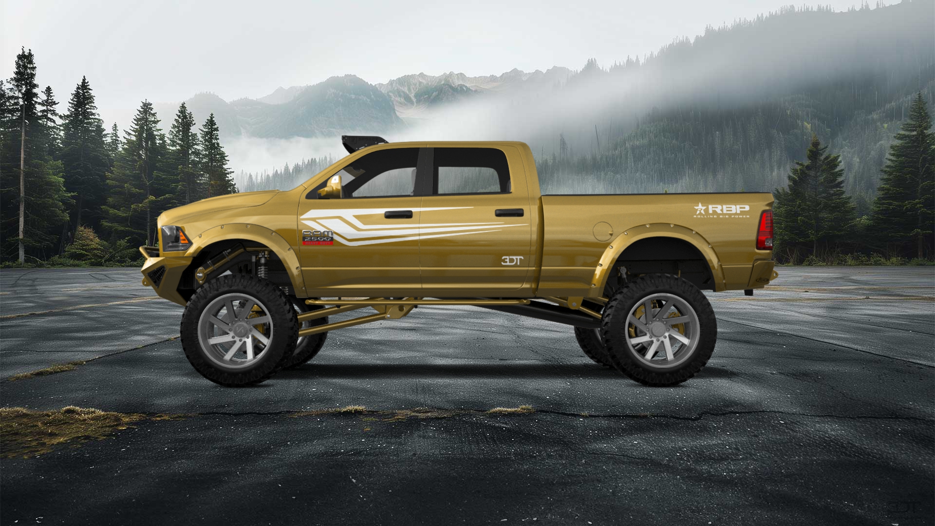 Dodge Ram 2500 4 Door Truck 2014