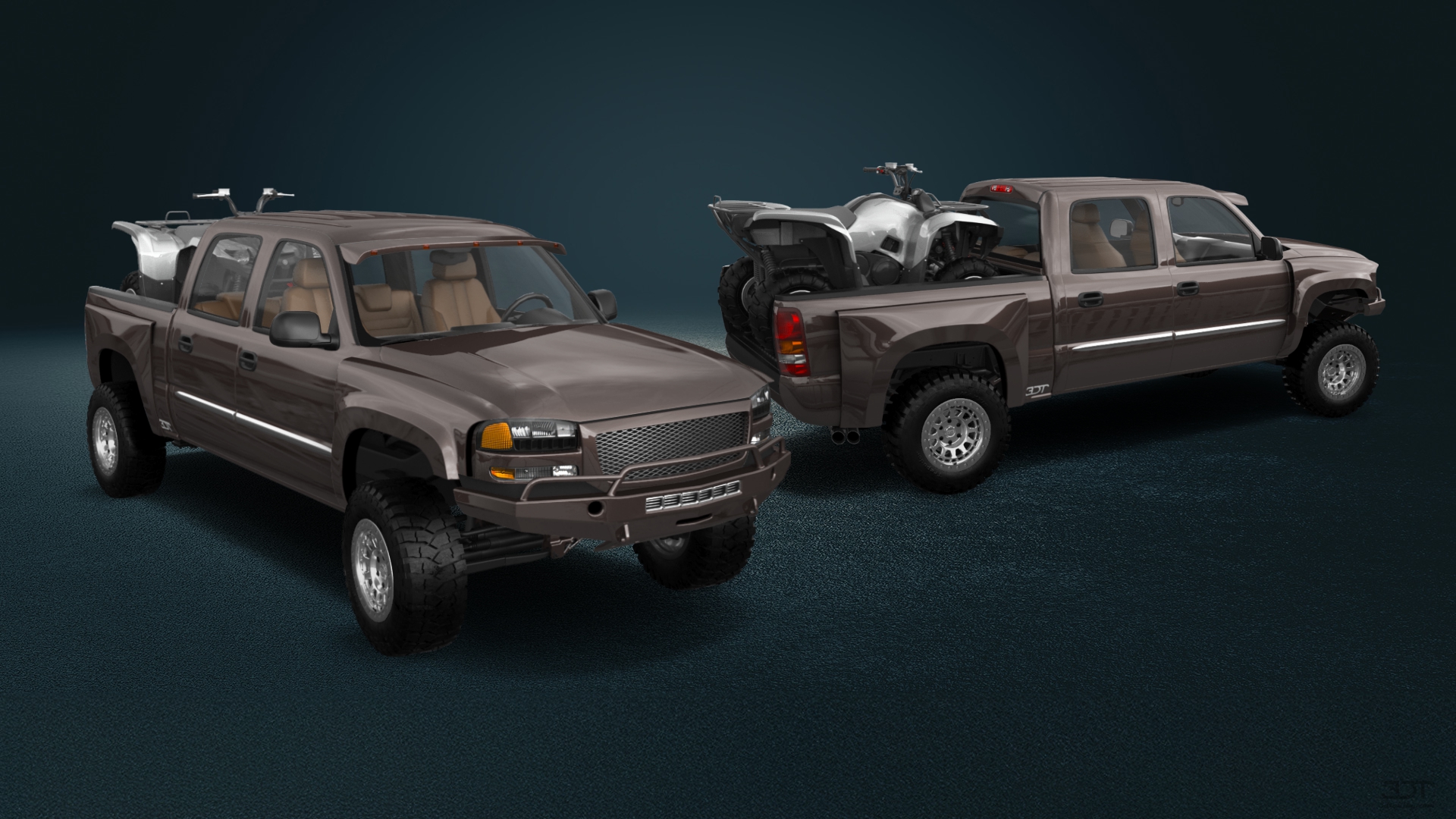GMC Sierra 1500 Crew Cab Pickup Truck 2000
