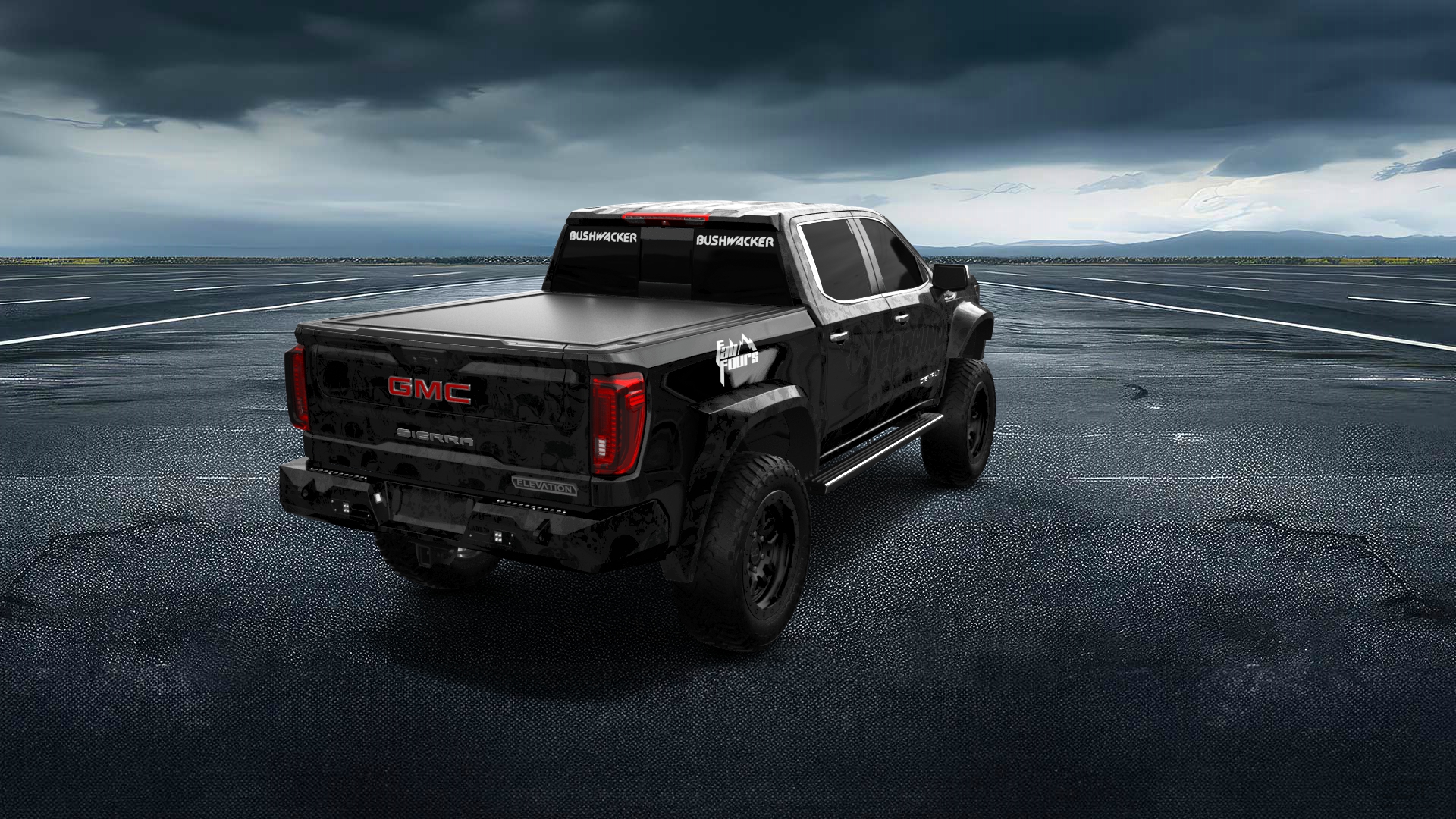 GMC Sierra 1500 Crew Cab 5.8 ft box 4 Door pickup truck 2023