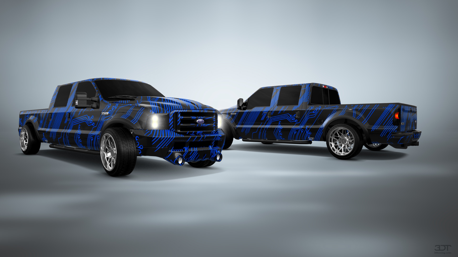 Ford F-250 Crew Cab 4 Door pickup truck 1999 tuning