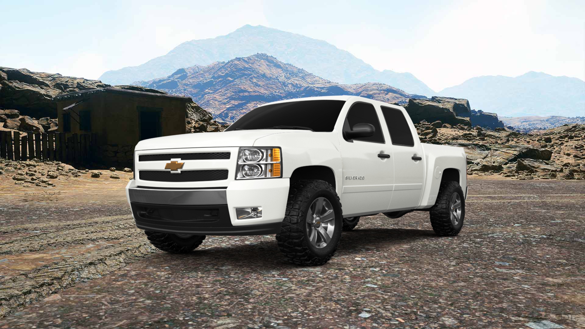 Chevrolet Silverado 1500 Crew Cab 4 Door pickup truck 2007 tuning