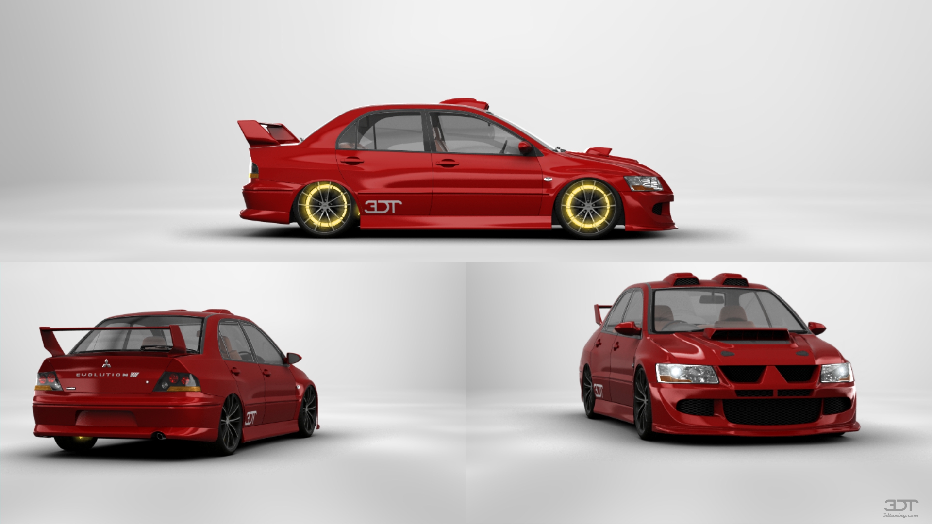 Mitsubishi Lancer Evo VII sedan 2001 tuning