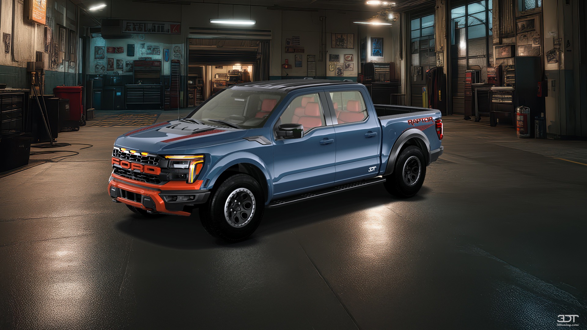 Ford F-150 Raptor 4 Door pickup truck 2024 tuning