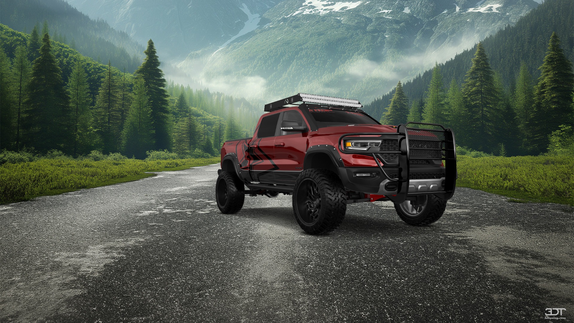 Dodge Ram 1500 TRX 4 Door pickup truck 2021