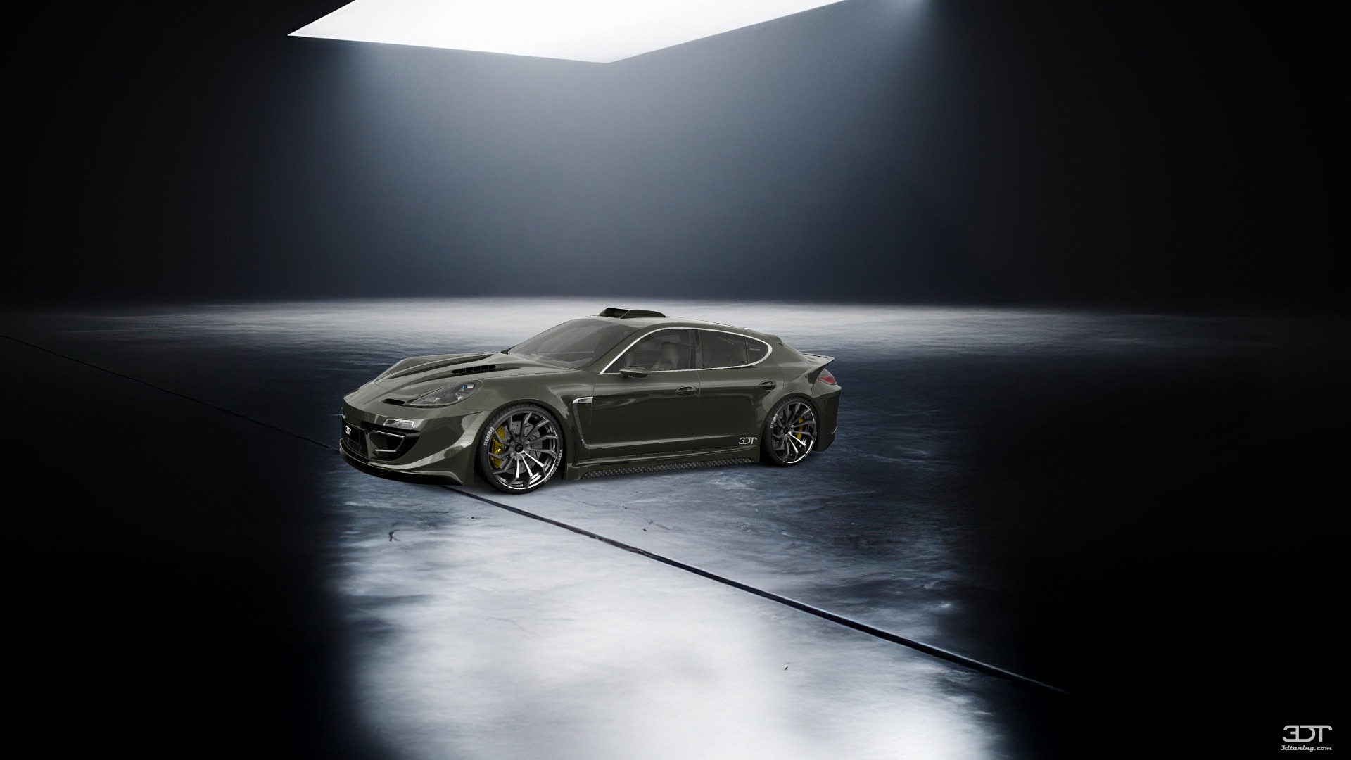 Porsche Panamera 4 door fastback saloon 2011 tuning