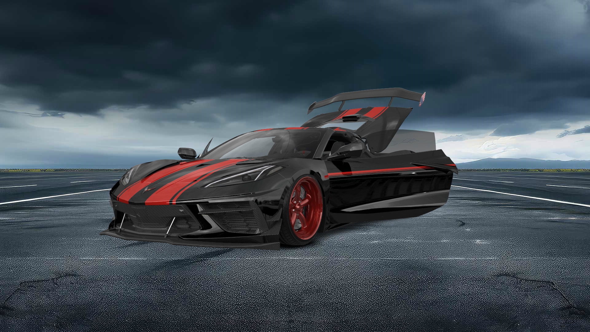 Chevrolet Corvette 2 door targa top 2020