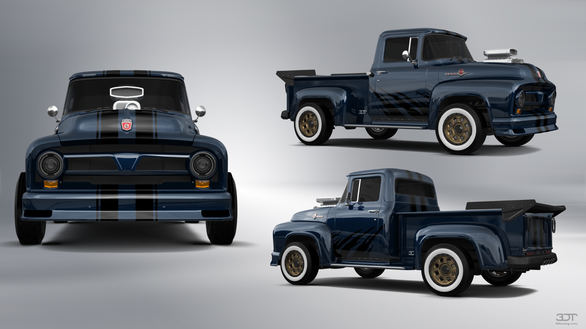 Ford F-100 2 Door truck 1956
