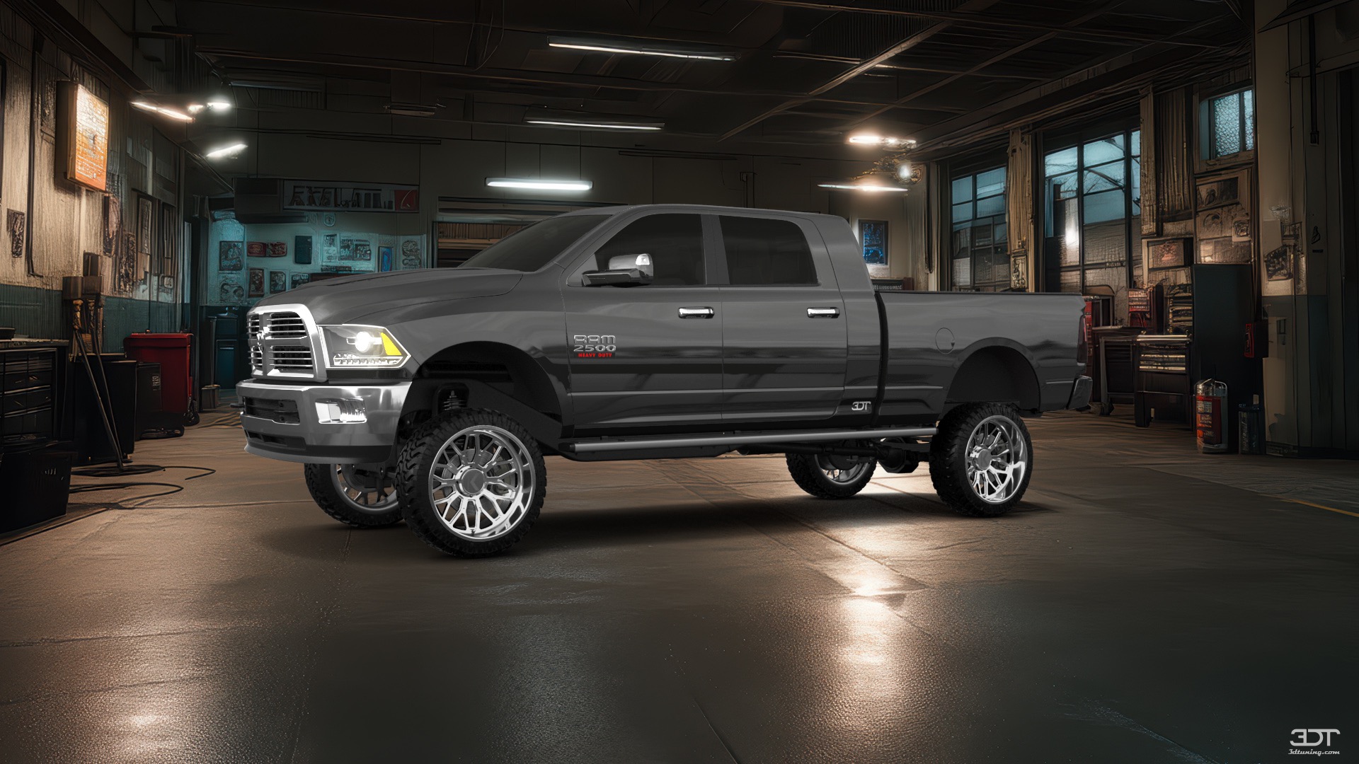 Dodge Ram 2500 Mega Cab 6.4 ft box 4 Door pickup truck 2010 tuning