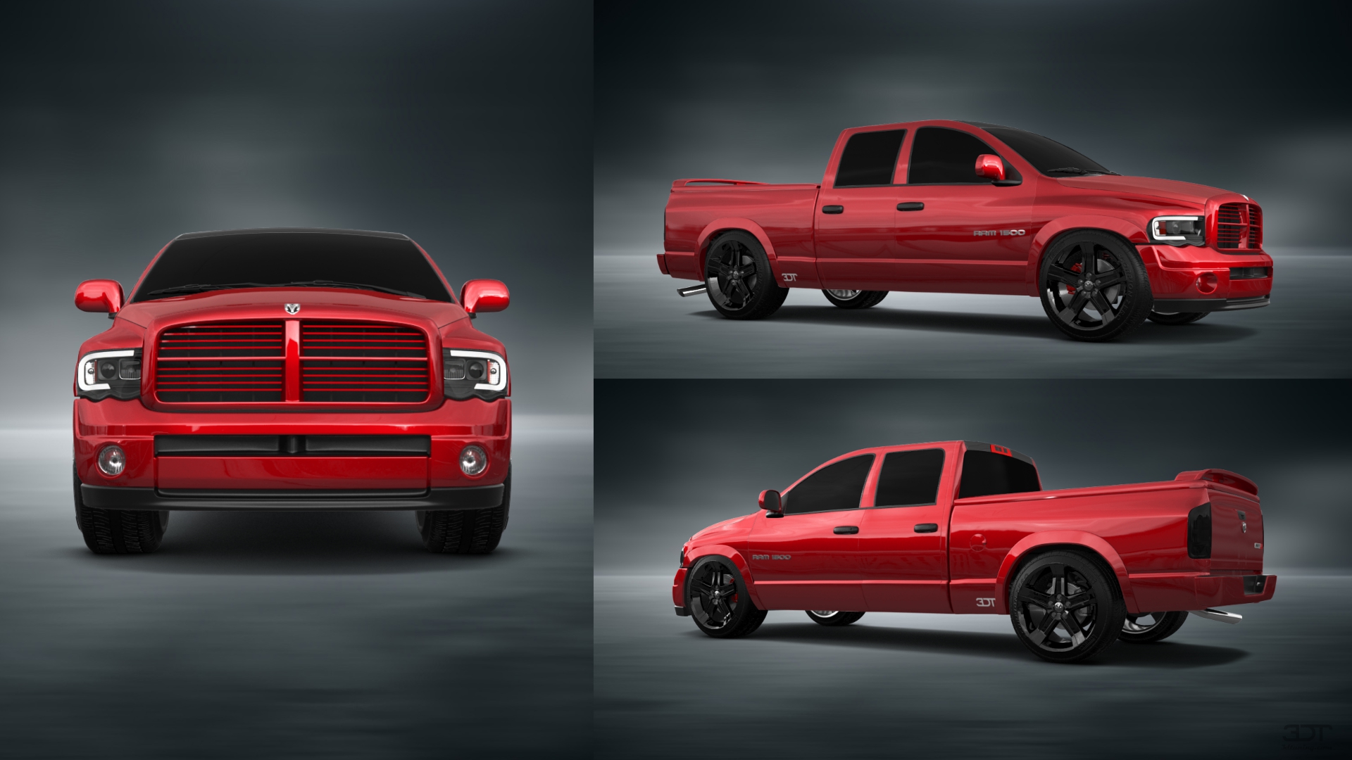Dodge Ram 1500 6.4 ft box 4 Door pickup truck 2002